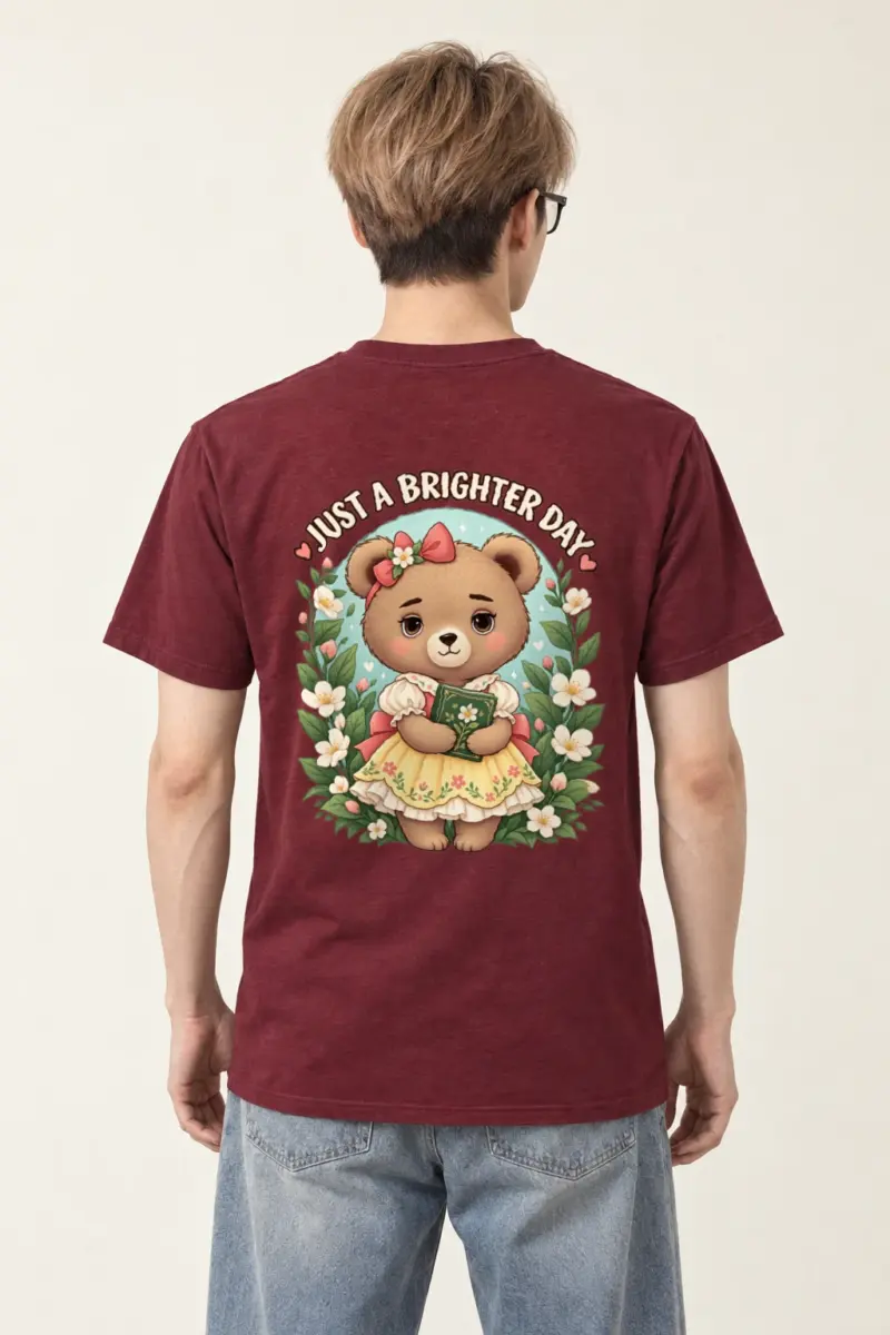 "Just A Brighter Day" Heavyweight Unisex Crewneck T-shirt