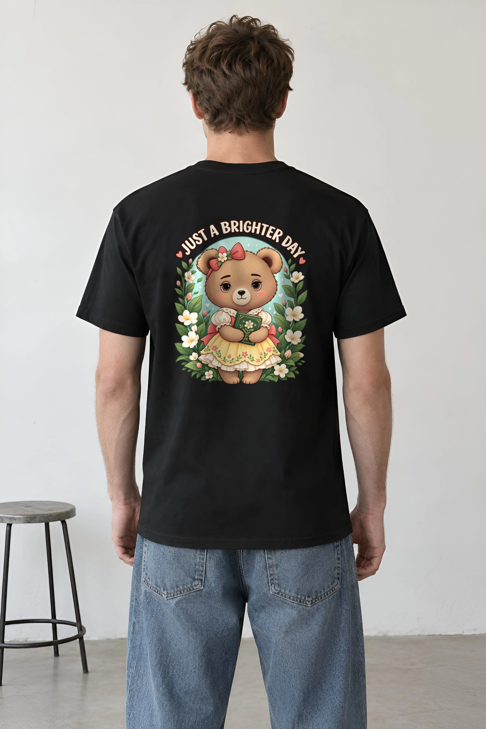 "Just A Brighter Day" Heavyweight Unisex Crewneck T-shirt