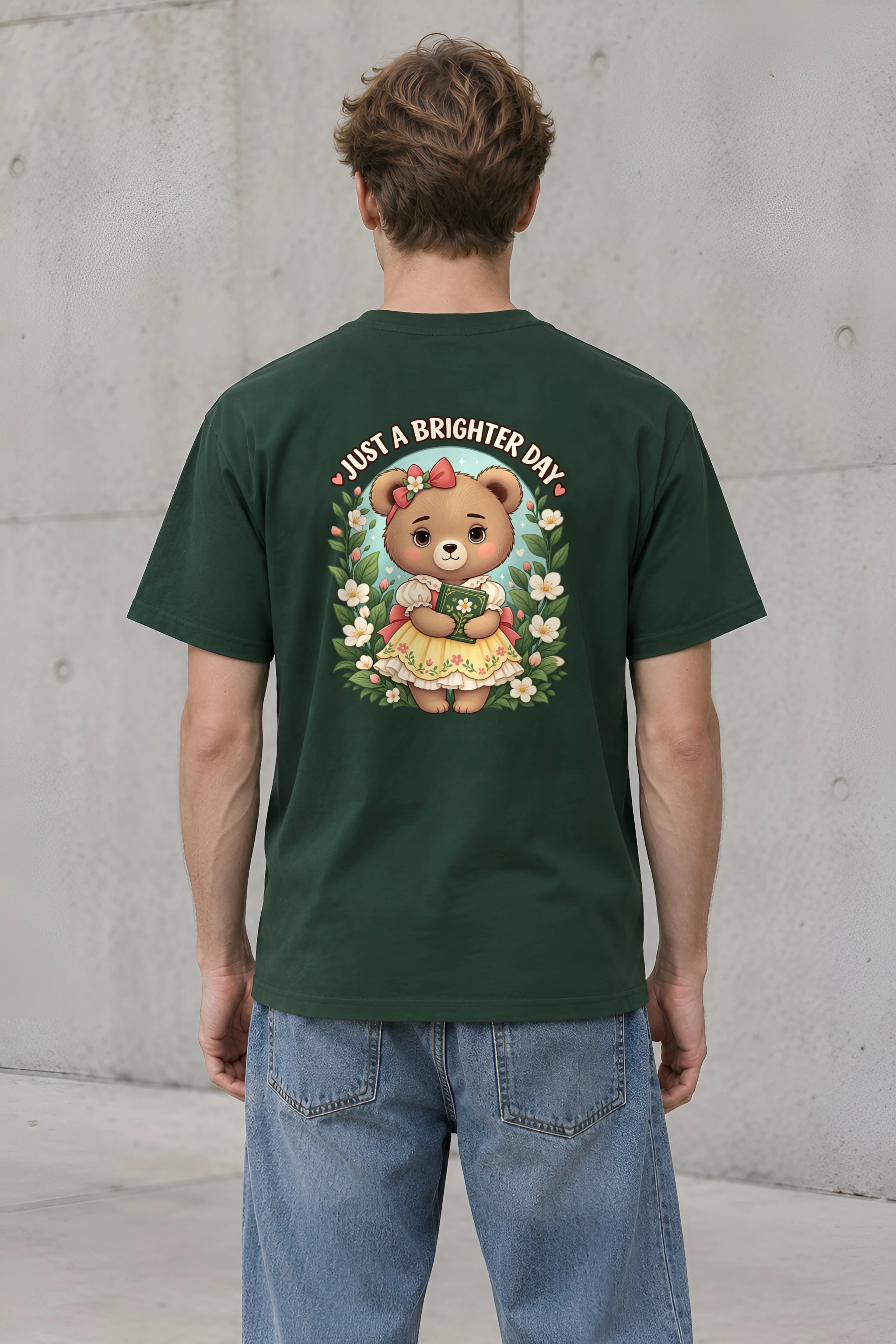 "Just A Brighter Day" Heavyweight Unisex Crewneck T-shirt