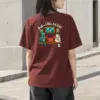 "Just A Little Odd" Heavyweight Unisex Crewneck T-shirt | Gildan 5000