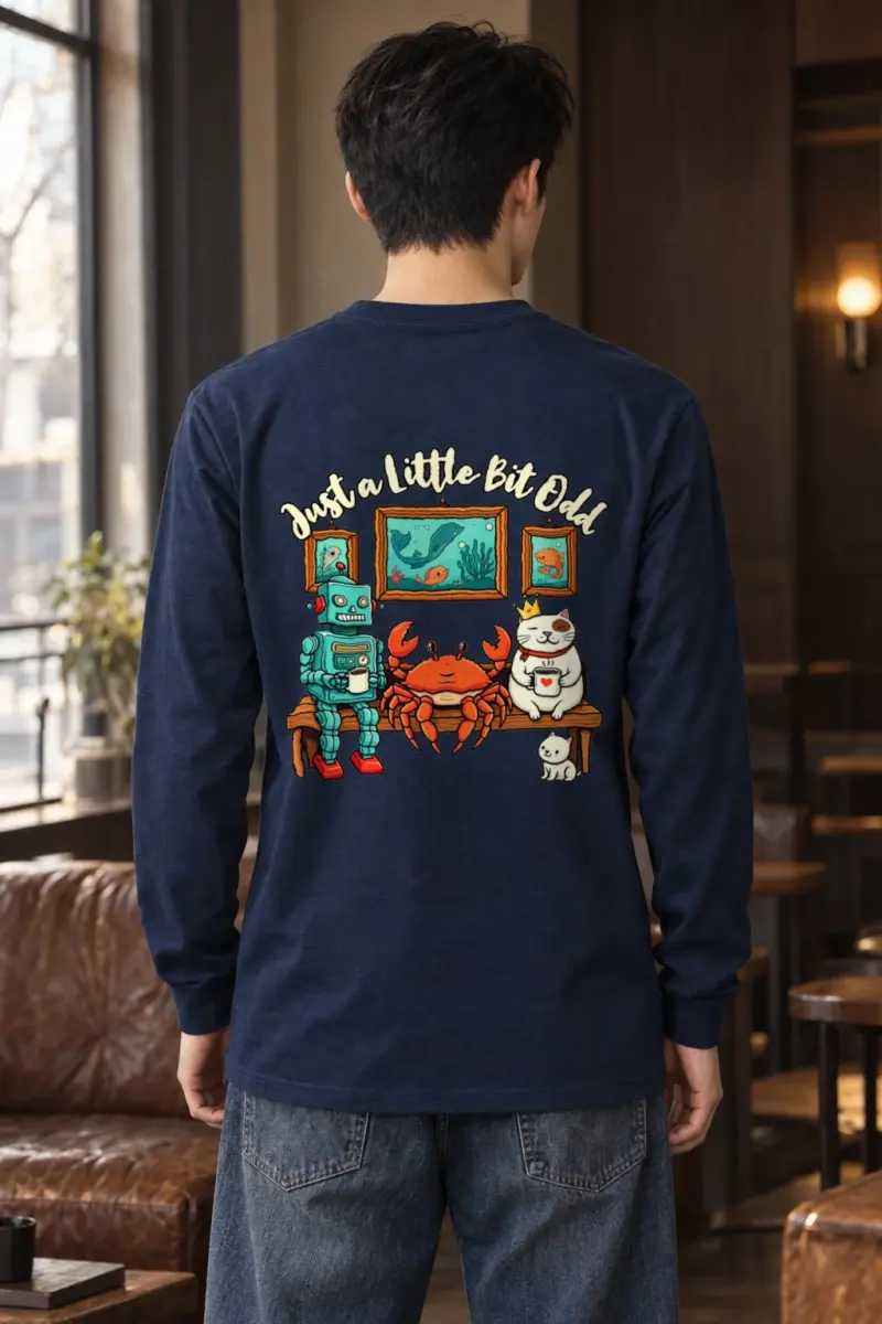 "Just A Little Odd" Unisex Longsleeve T-shirt