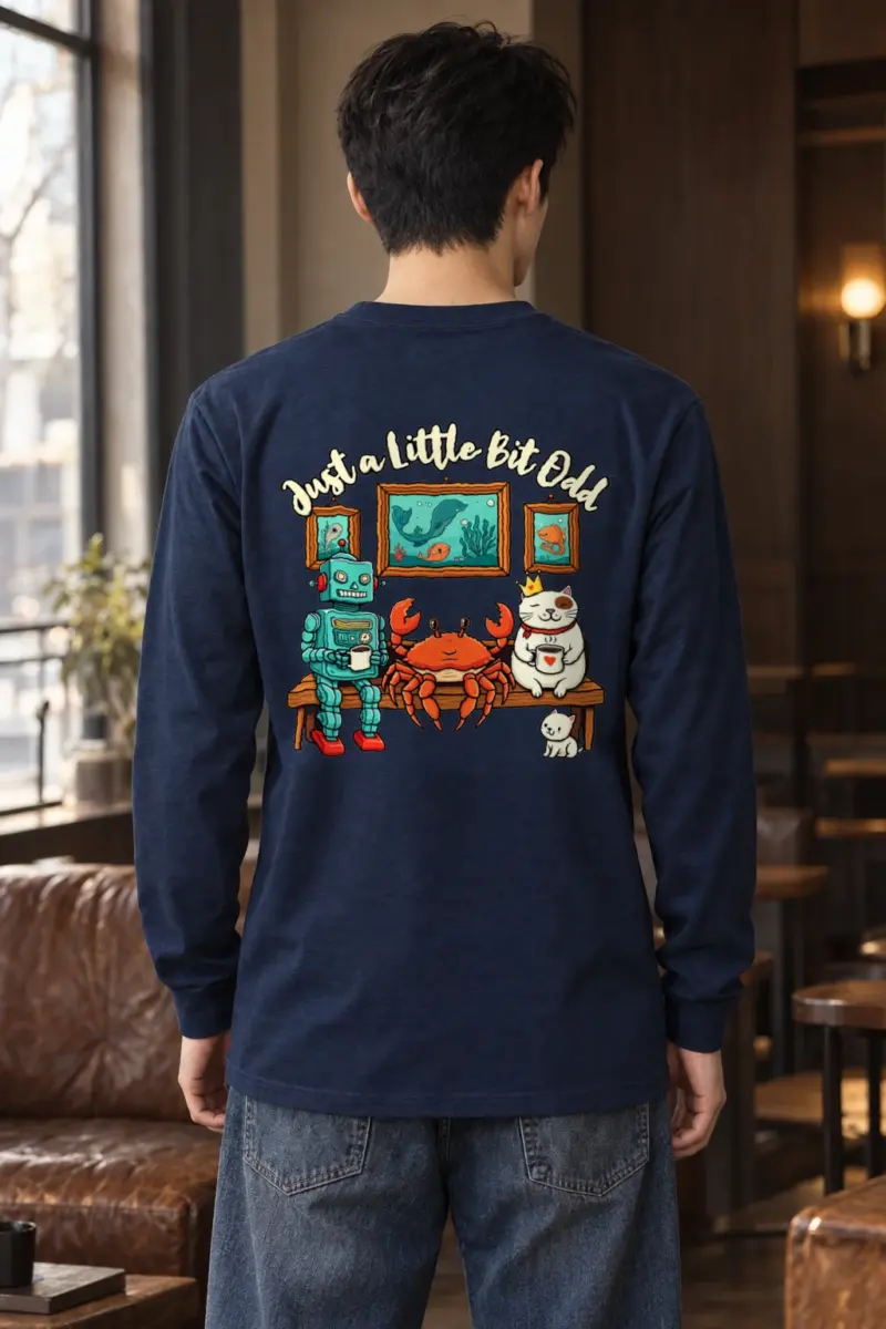 "Just A Little Odd" Unisex Longsleeve T-shirt