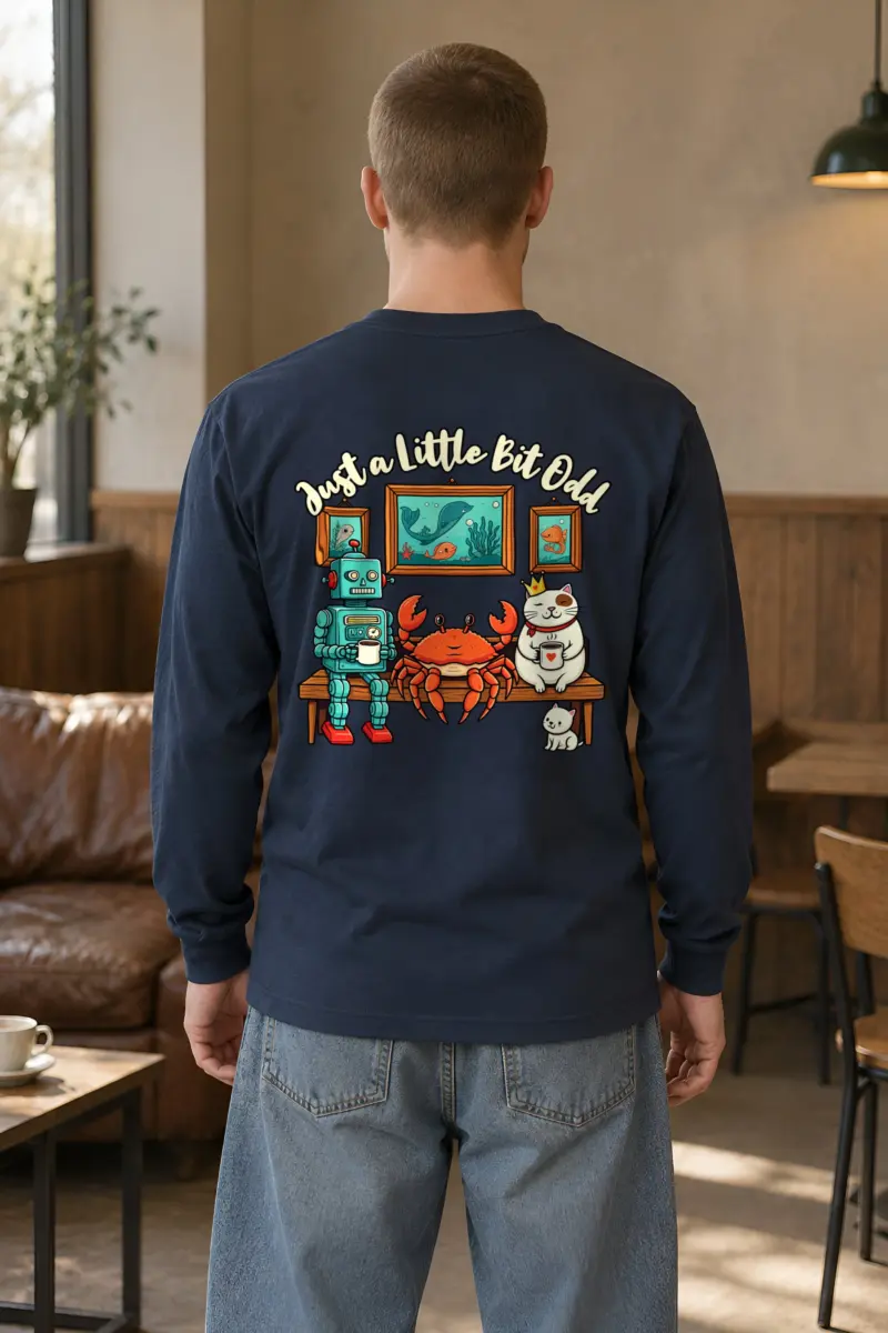 "Just A Little Odd" Unisex Longsleeve T-shirt
