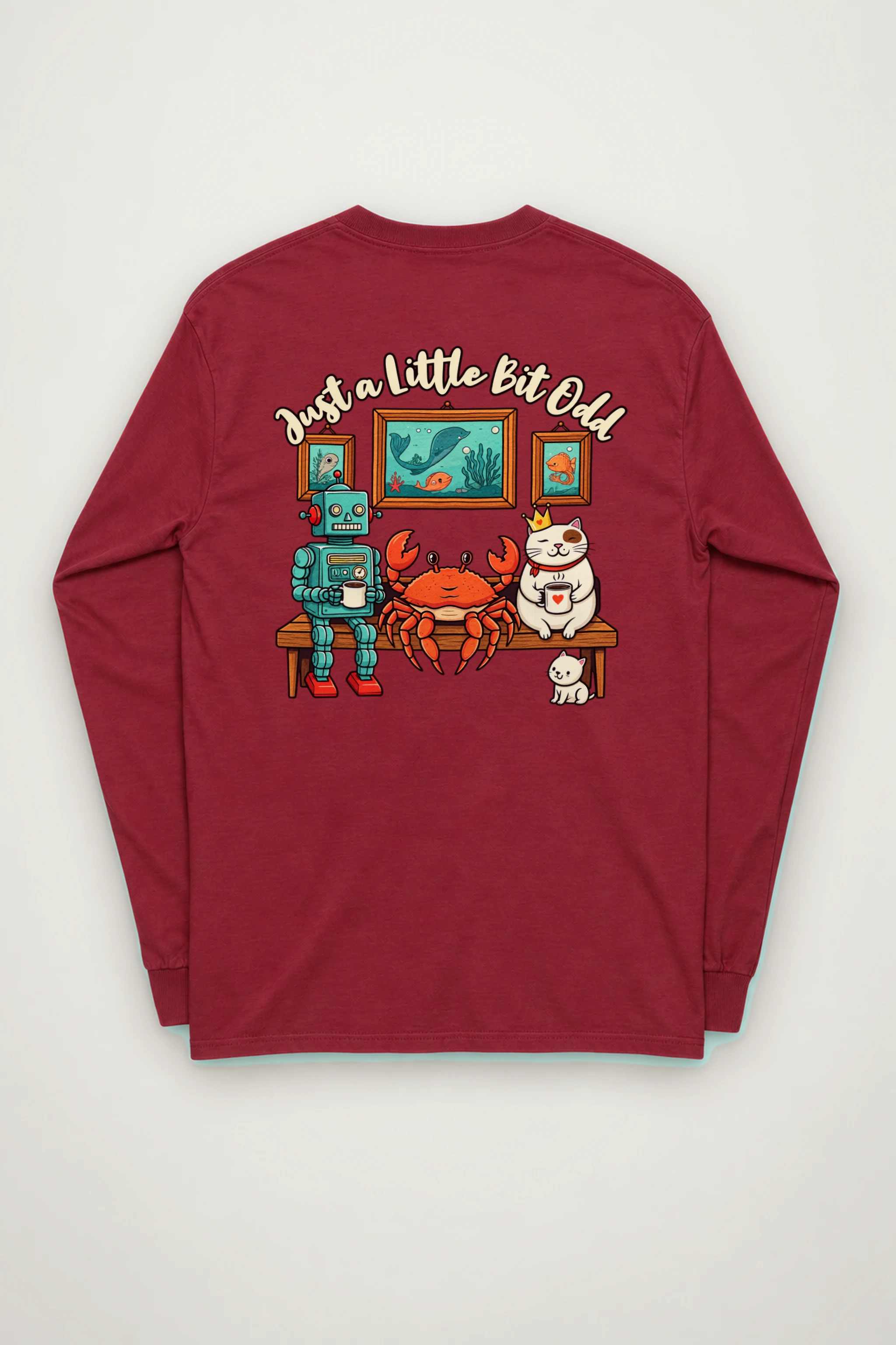 "Just A Little Odd" Unisex Longsleeve T-shirt