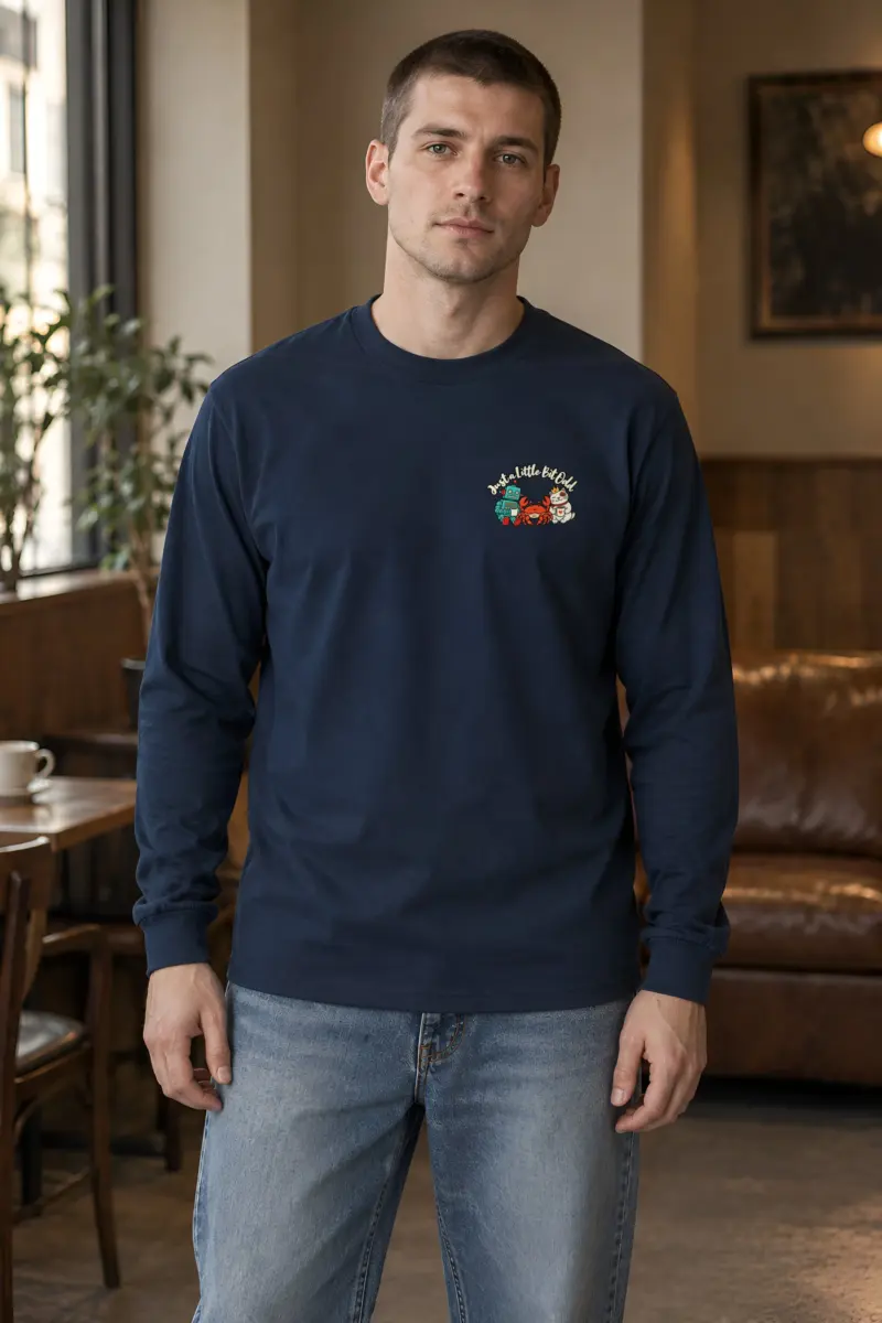 "Just A Little Odd" Unisex Longsleeve T-shirt