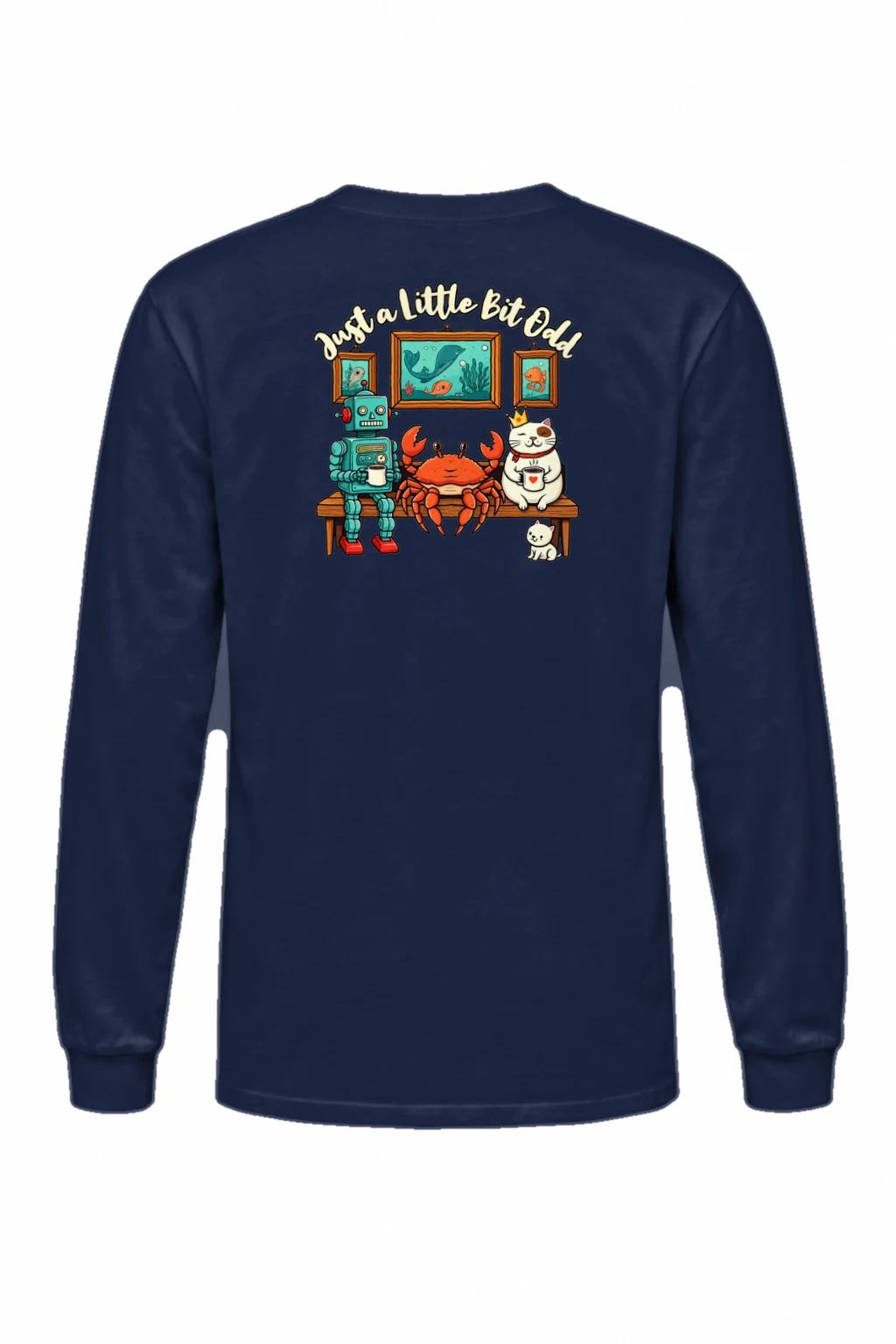 "Just A Little Odd" Unisex Longsleeve T-shirt | Gildan 2400