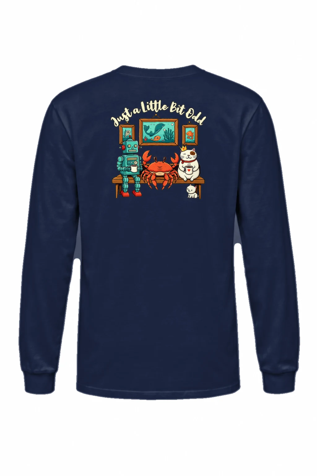 "Just A Little Odd" Unisex Longsleeve T-shirt | Gildan 2400
