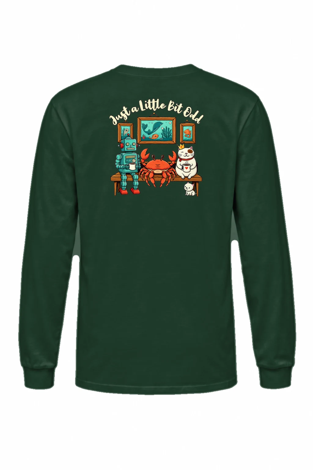 "Just A Little Odd" Unisex Longsleeve T-shirt | Gildan 2400