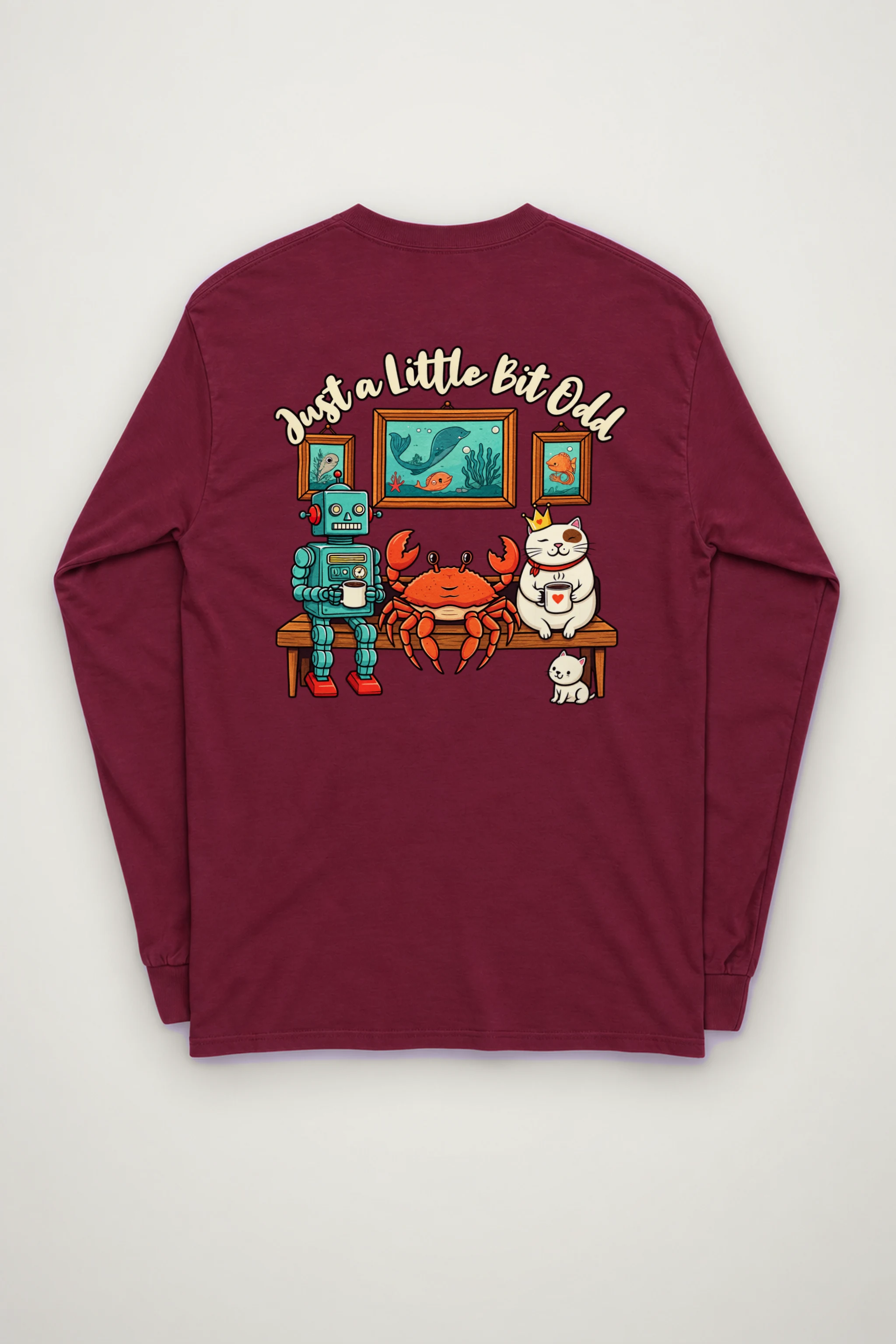 "Just A Little Odd" Unisex Longsleeve T-shirt