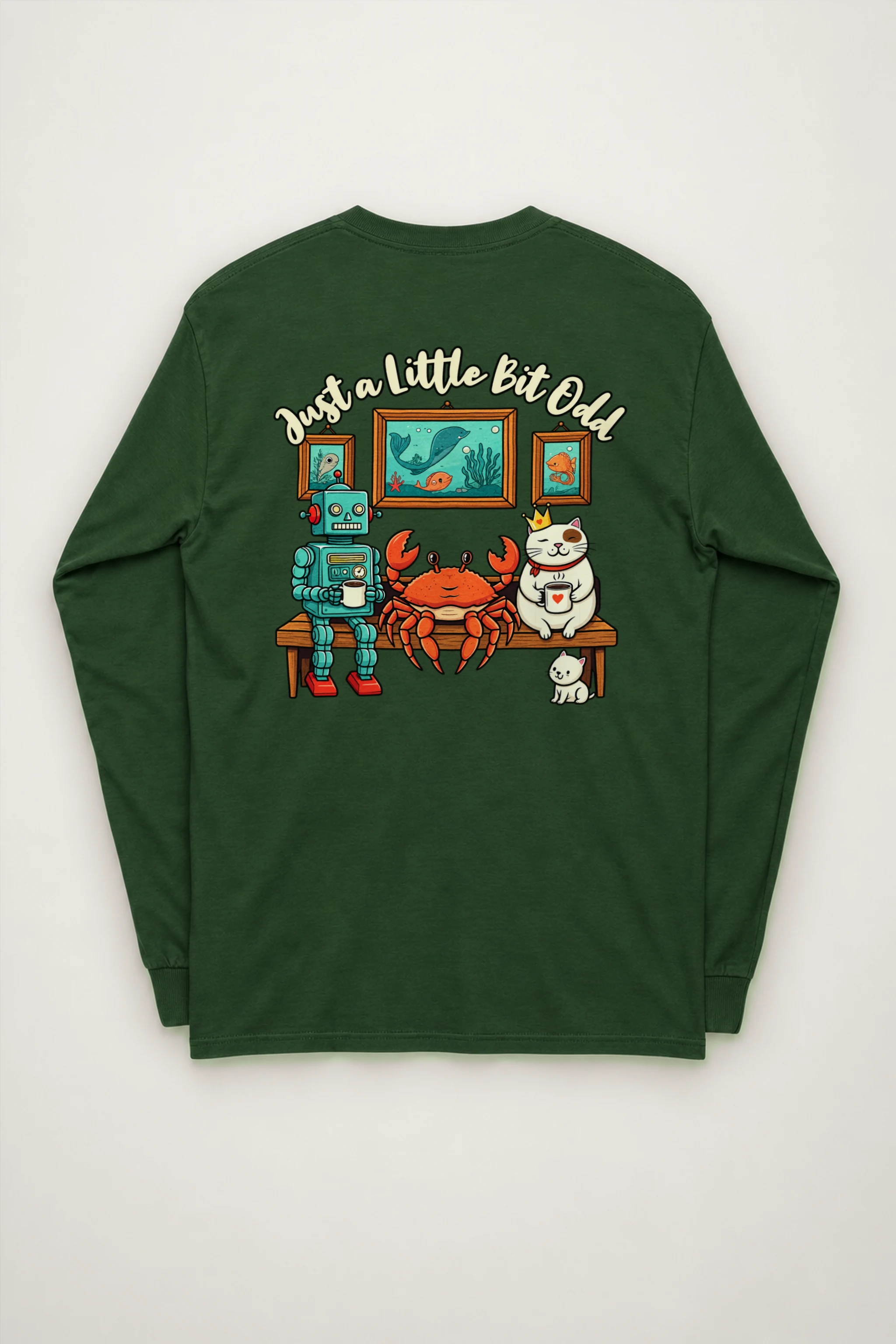 "Just A Little Odd" Unisex Longsleeve T-shirt