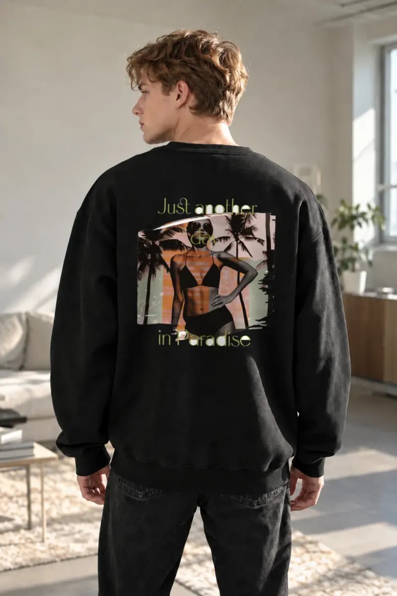 "Just Another Day" Heavy Blend Unisex Crewneck Sweatshirt | Gildan 18000