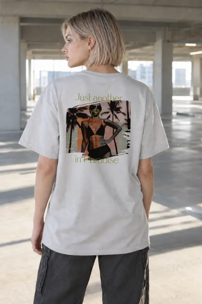 “Just Another Day” Heavyweight Unisex Crewneck T-shirt | Gildan 5000