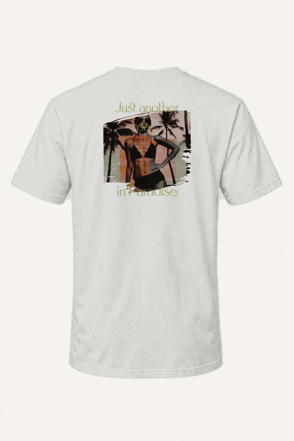 "Just Another Day" Heavyweight Unisex Crewneck T-shirt | Gildan 5000