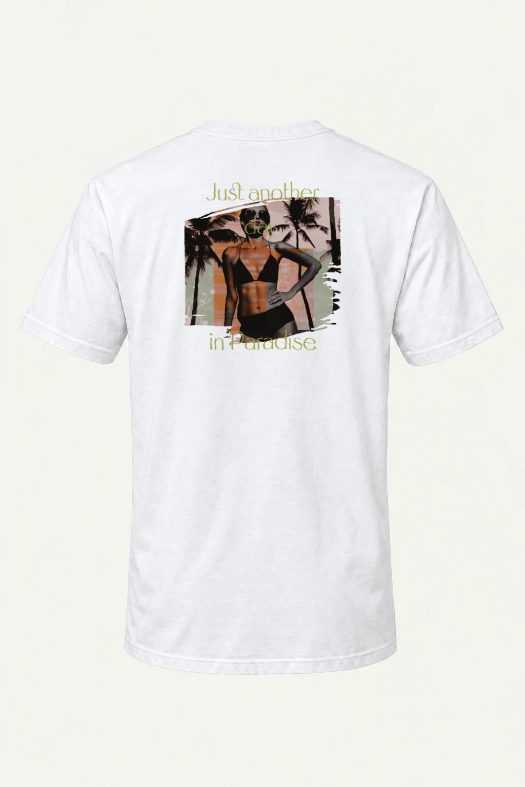 "Just Another Day" Heavyweight Unisex Crewneck T-shirt | Gildan 5000