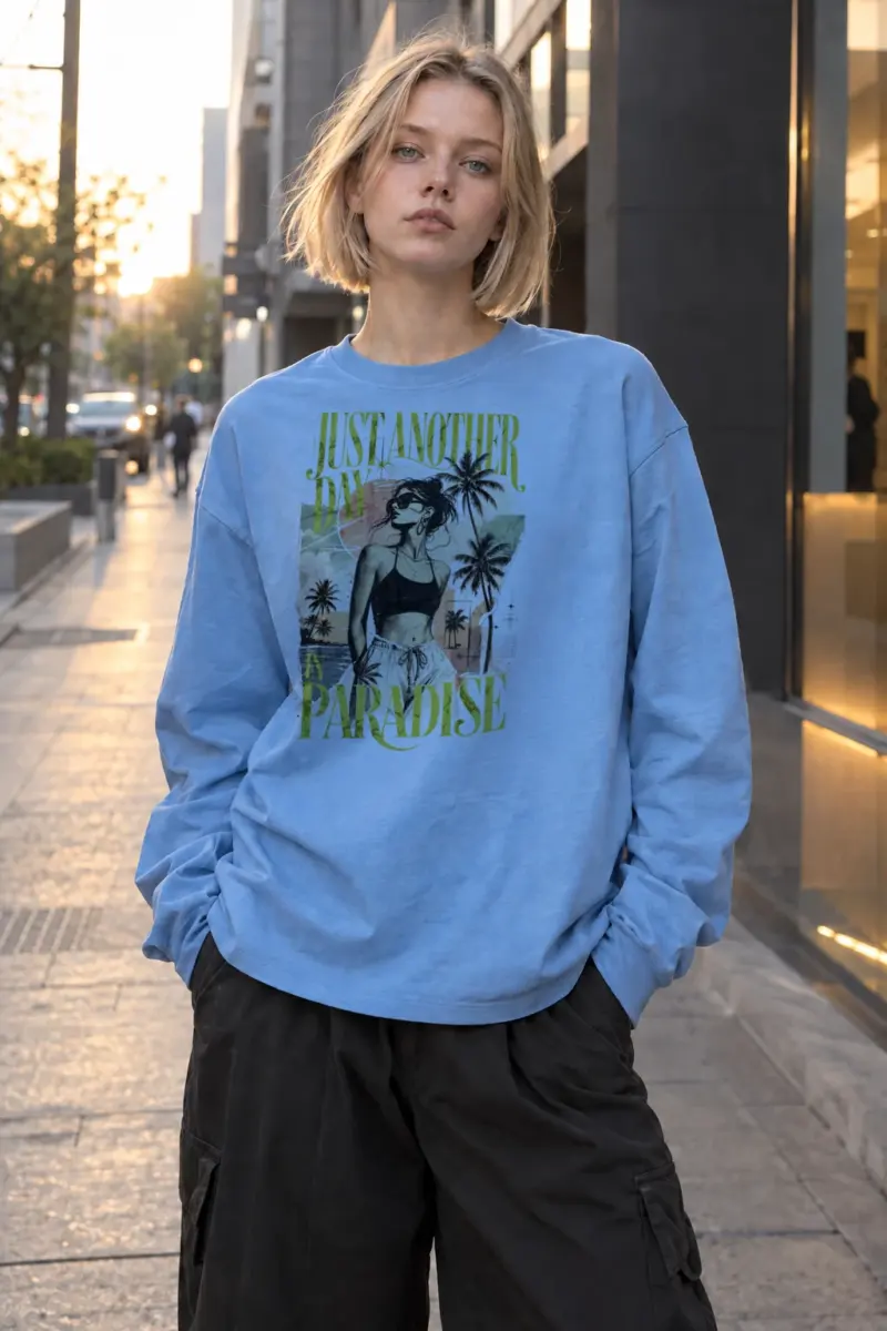 "Just Another Day" Unisex Longsleeve T-shirt | Gildan 2400