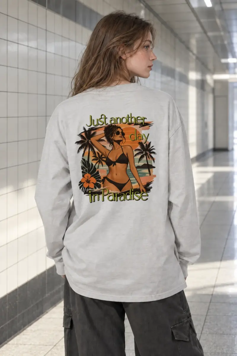 "Just Another Day" Unisex Longsleeve T-shirt | Gildan 2400
