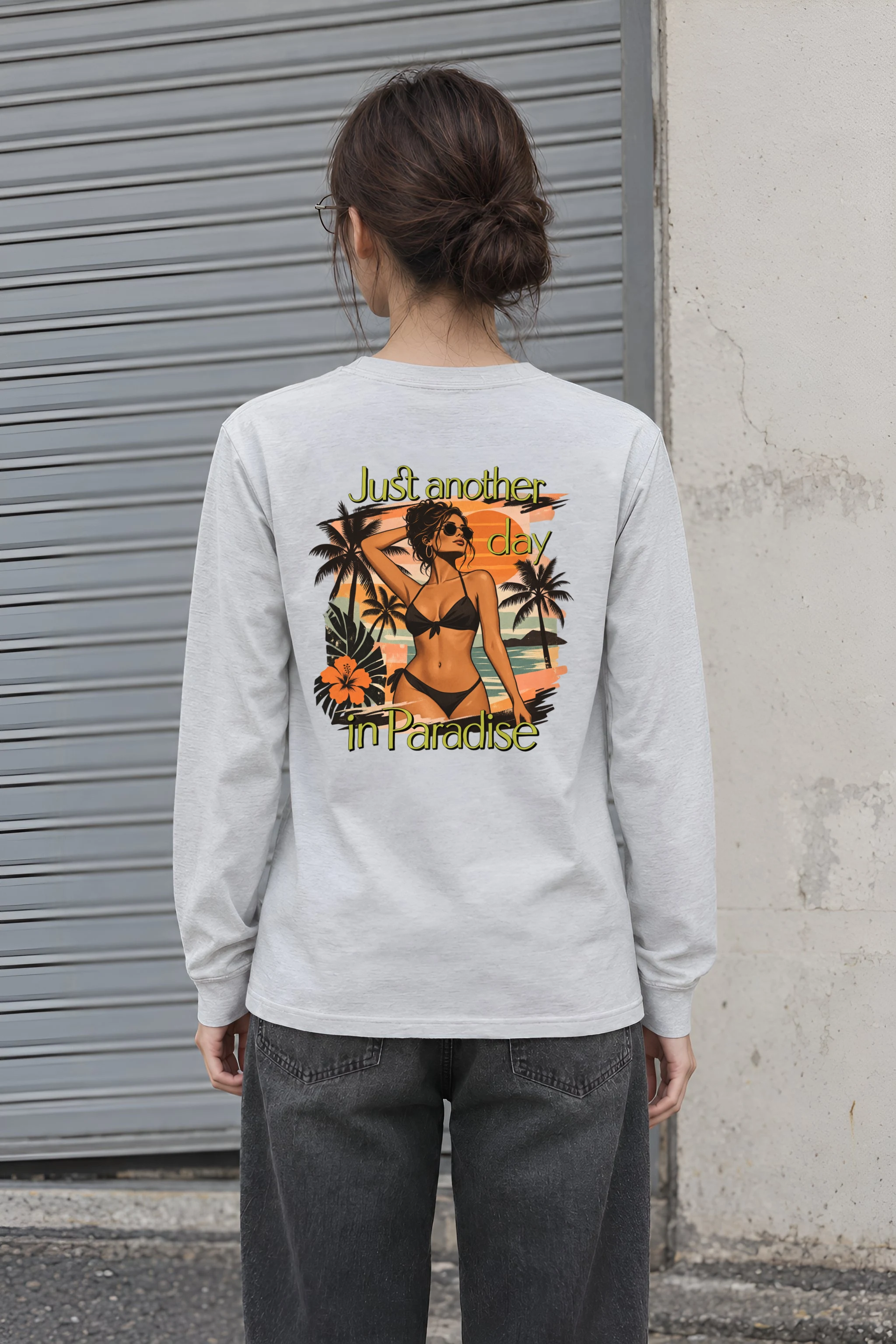"Just Another Day" Unisex Longsleeve T-shirt