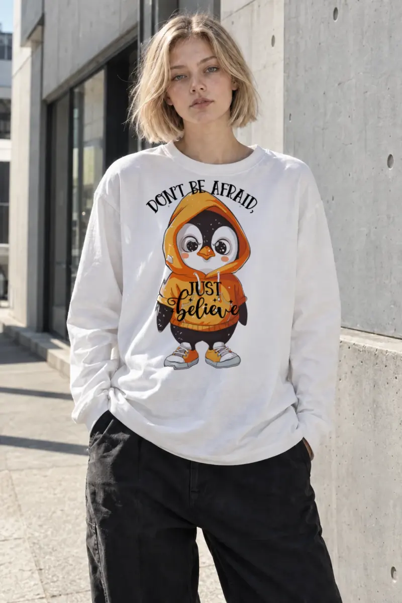 "Just Believe" Unisex Longsleeve T-shirt | Gildan 2400