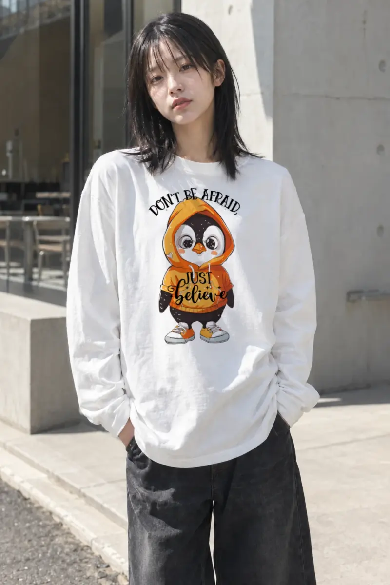 "Just Believe" Unisex Longsleeve T-shirt | Gildan 2400
