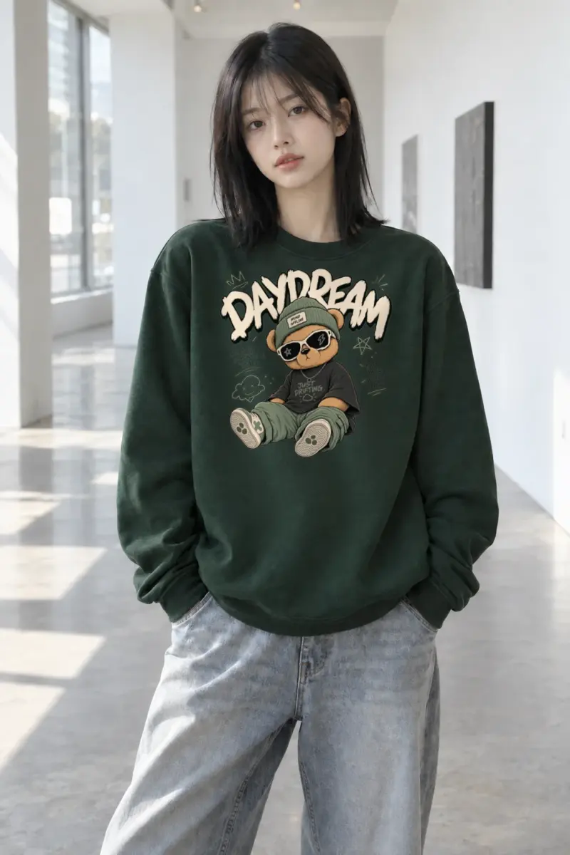 "Just Drifting" Heavy Blend Unisex Crewneck Sweatshirt | Gildan 18000