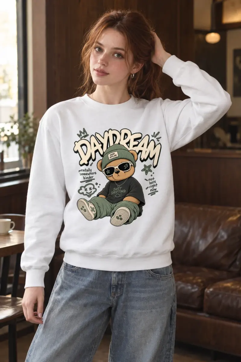 "Just Drifting" Heavy Blend Unisex Crewneck Sweatshirt
