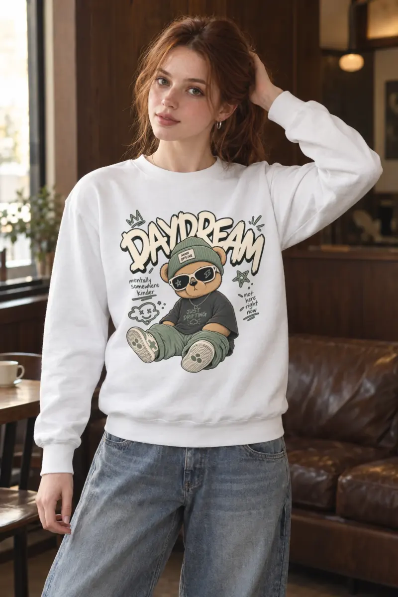 "Just Drifting" Heavy Blend Unisex Crewneck Sweatshirt