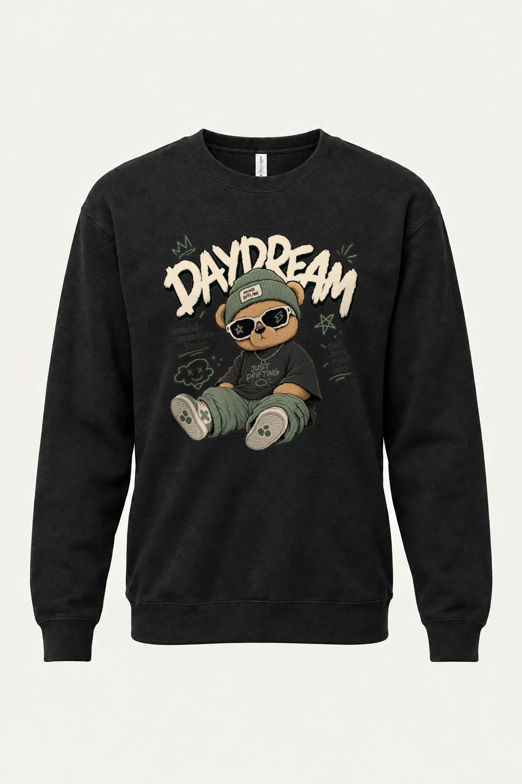 "Just Drifting" Heavy Blend Unisex Crewneck Sweatshirt | Gildan 18000
