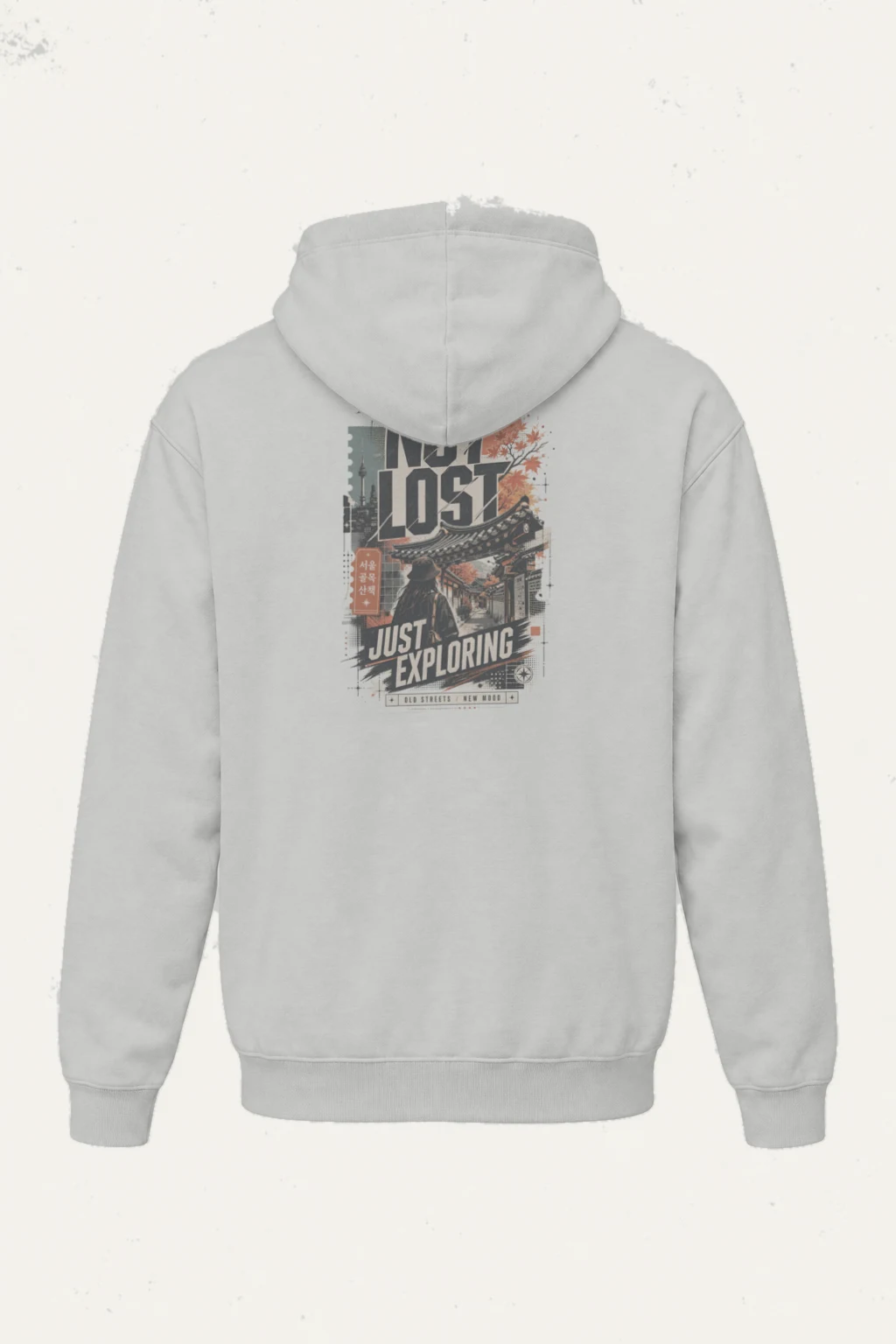 "Just Exploring" Heavy Blend Unisex Pullover Hoodie | Gildan 18500