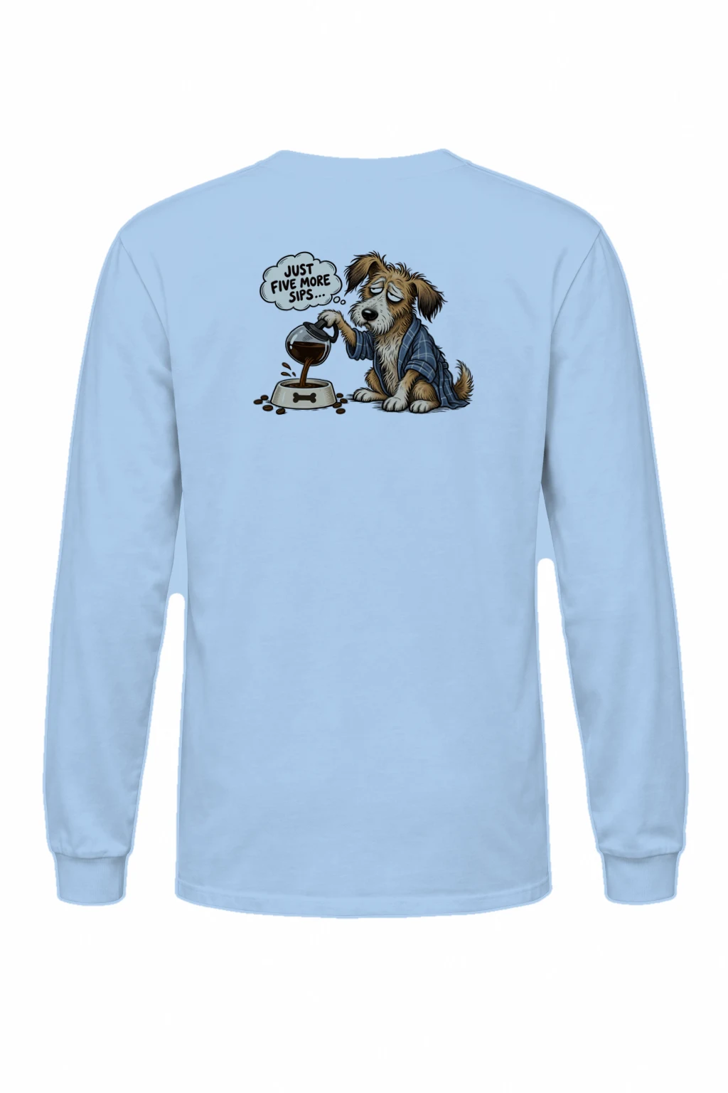"Just Five More Sips" Unisex Longsleeve T-shirt | Gildan 2400