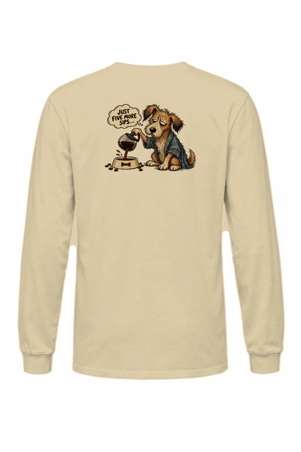 "Just Five More Sips" Unisex Longsleeve T-shirt | Gildan 2400