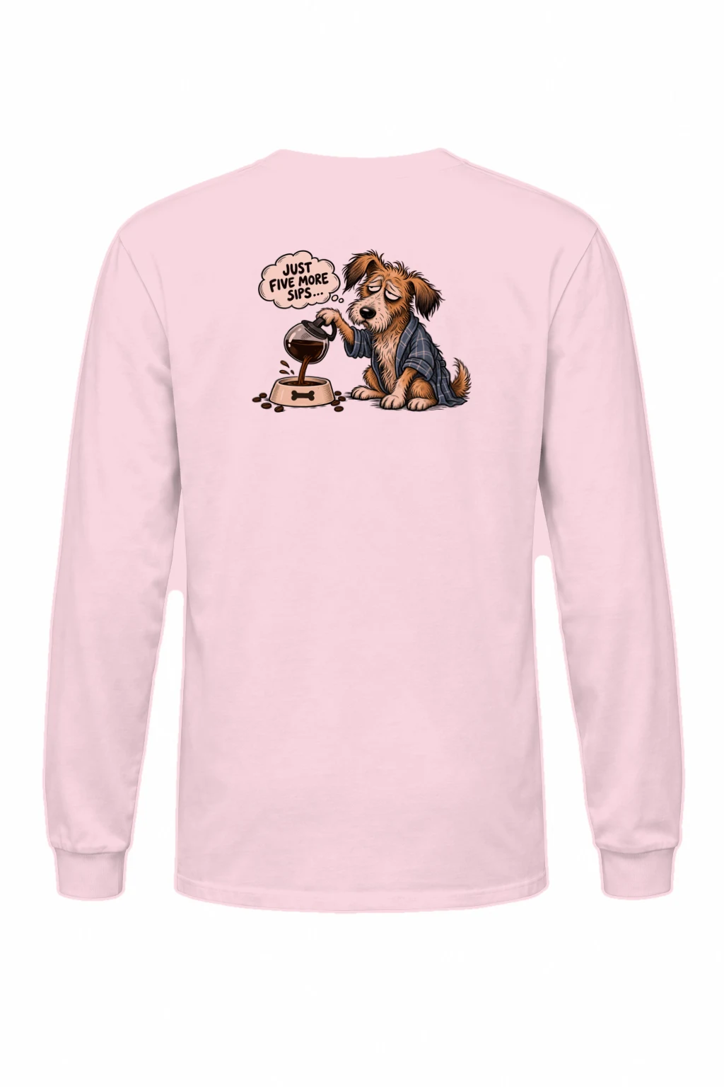 "Just Five More Sips" Unisex Longsleeve T-shirt | Gildan 2400