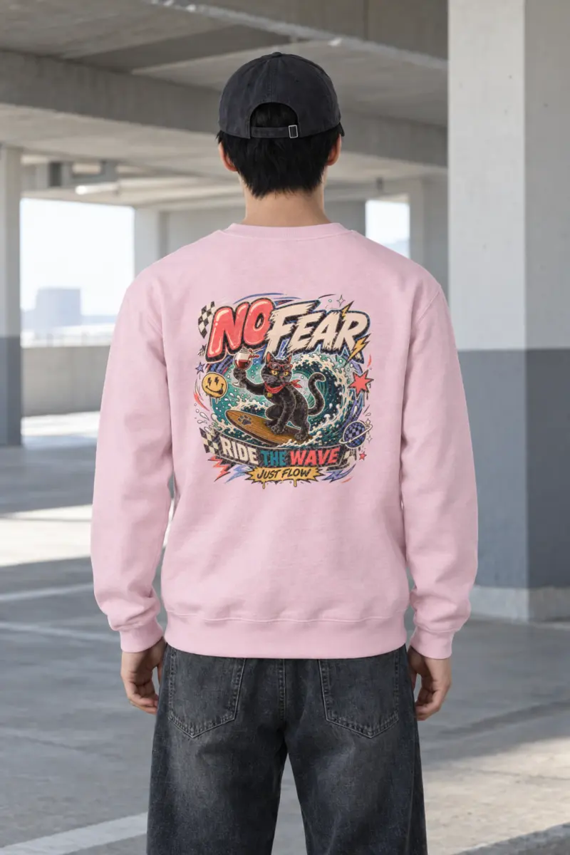 "Just Flow" Heavy Blend Unisex Crewneck Sweatshirt