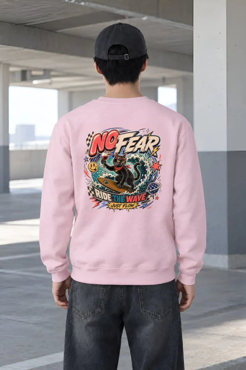 "Just Flow" Heavy Blend Unisex Crewneck Sweatshirt
