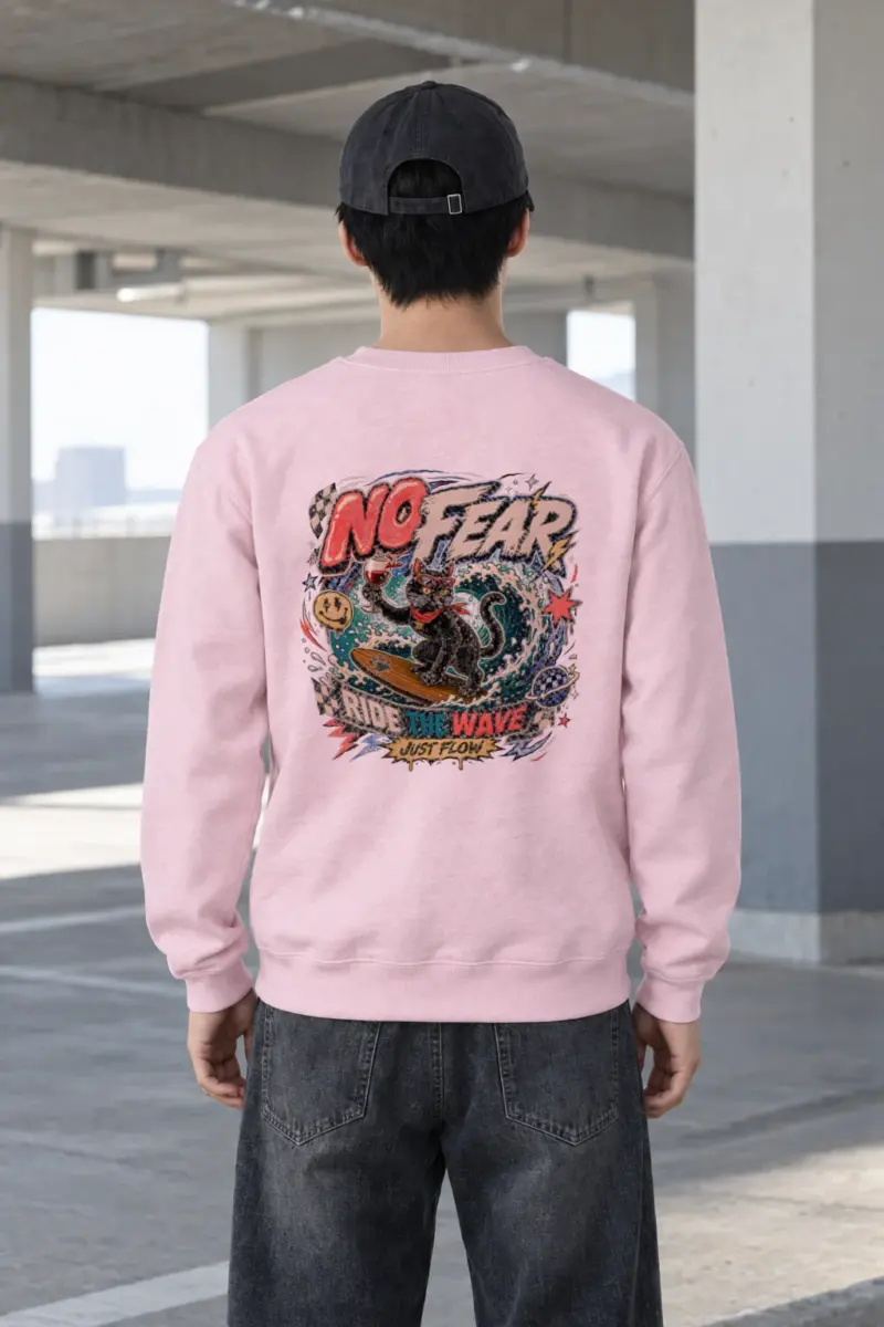 "Just Flow" Heavy Blend Unisex Crewneck Sweatshirt