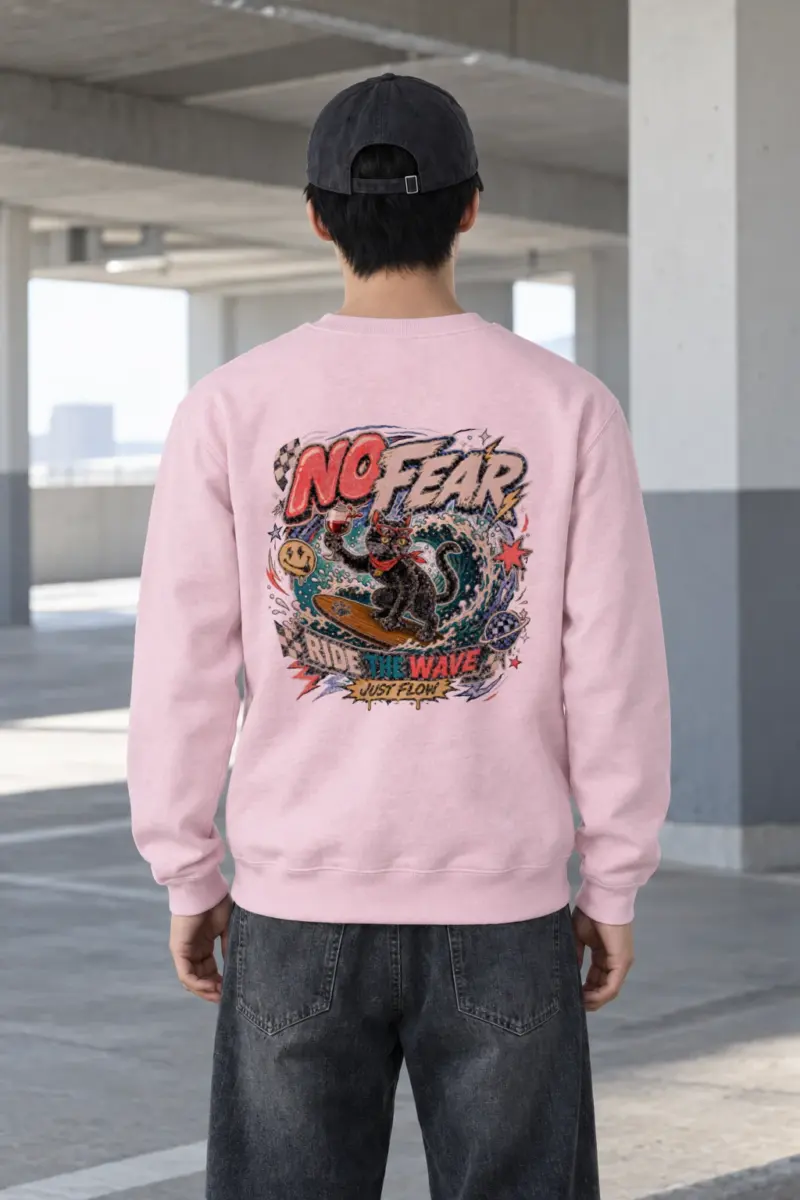 "Just Flow" Heavy Blend Unisex Crewneck Sweatshirt