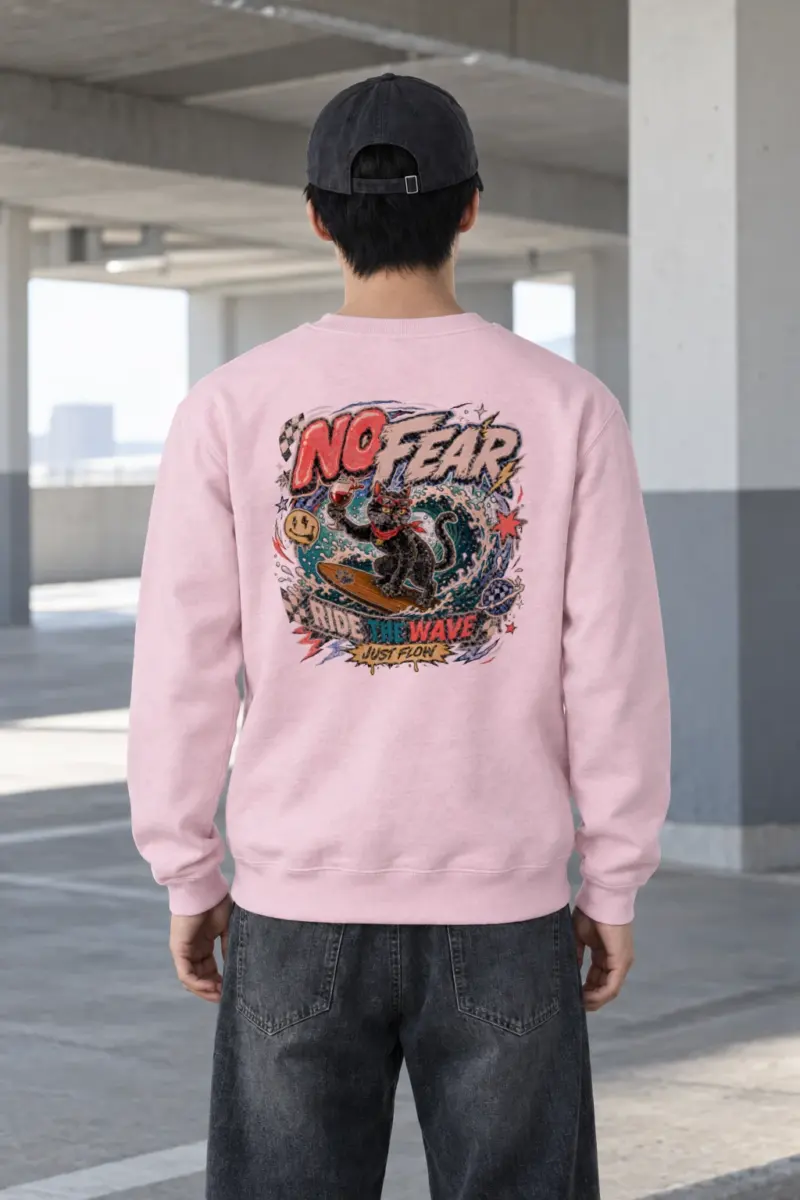 "Just Flow" Heavy Blend Unisex Crewneck Sweatshirt