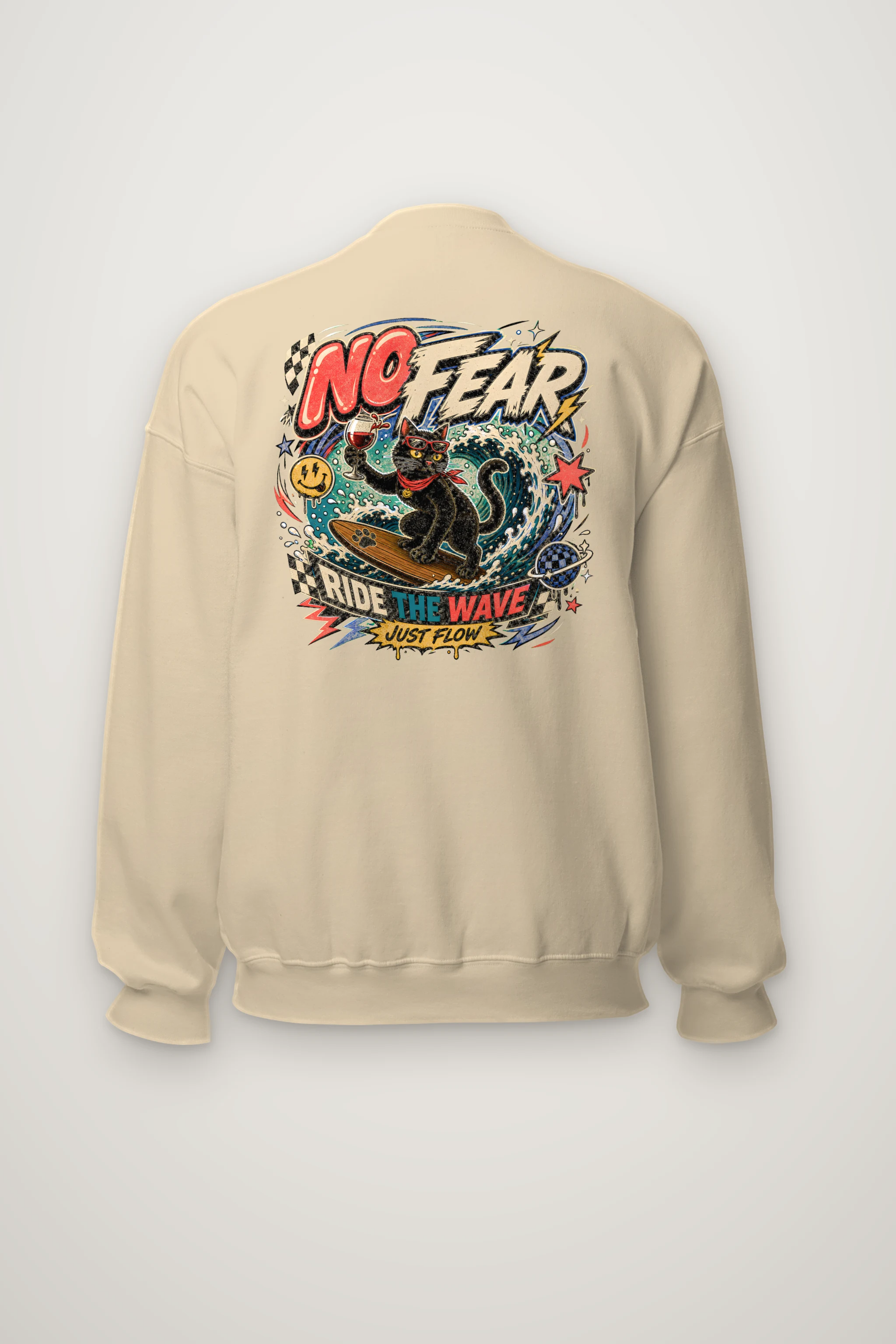 "Just Flow" Heavy Blend Unisex Crewneck Sweatshirt