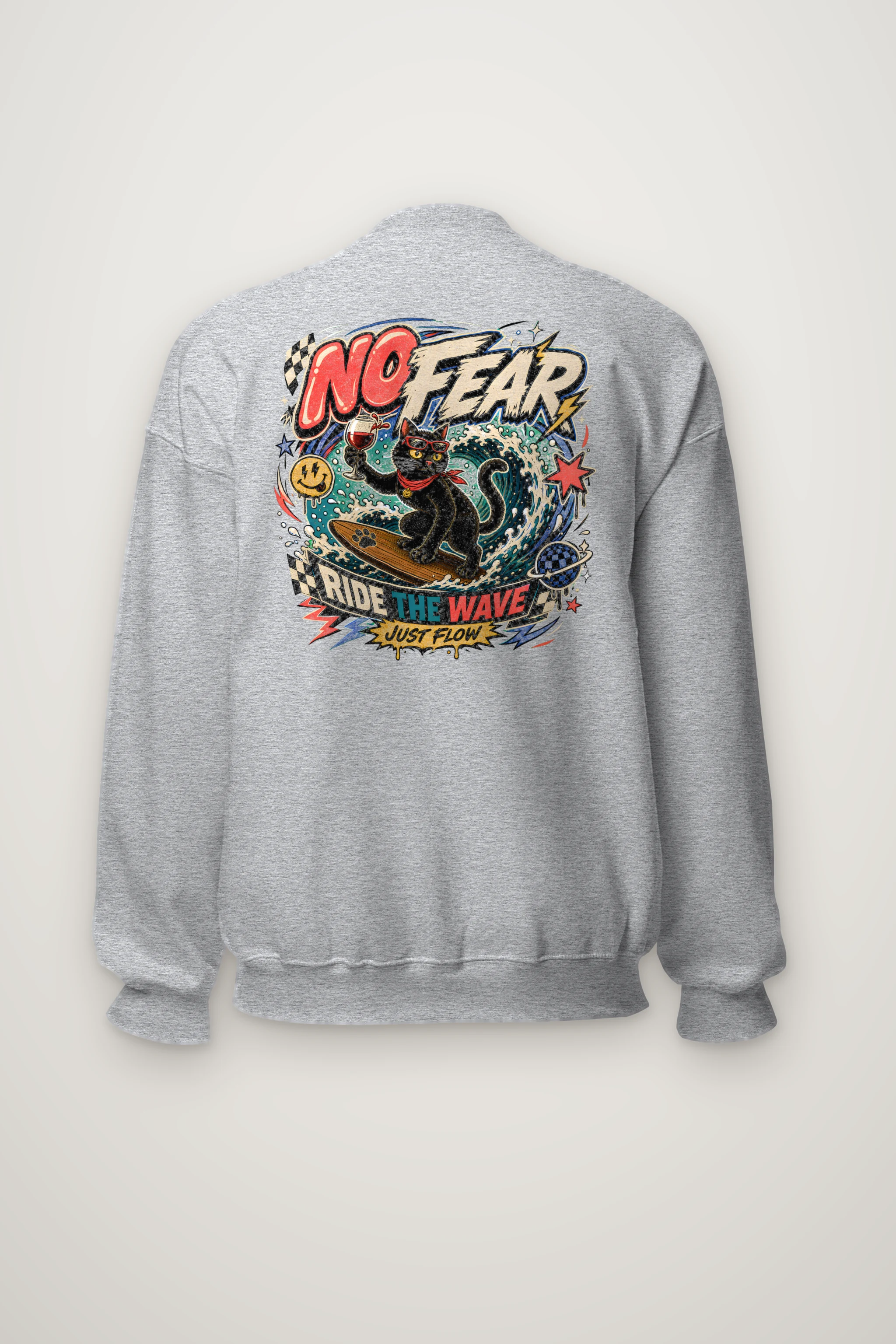 "Just Flow" Heavy Blend Unisex Crewneck Sweatshirt