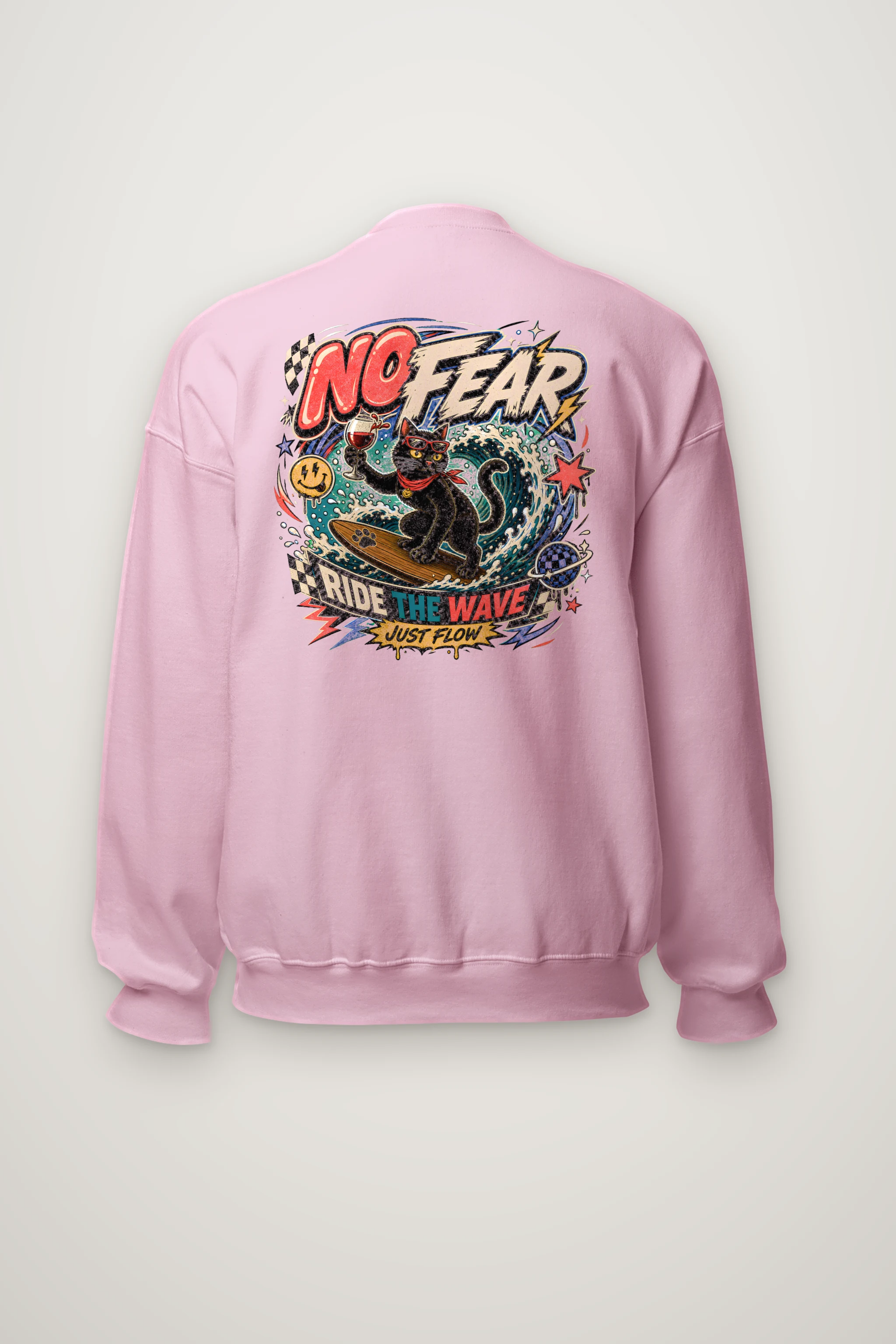 "Just Flow" Heavy Blend Unisex Crewneck Sweatshirt