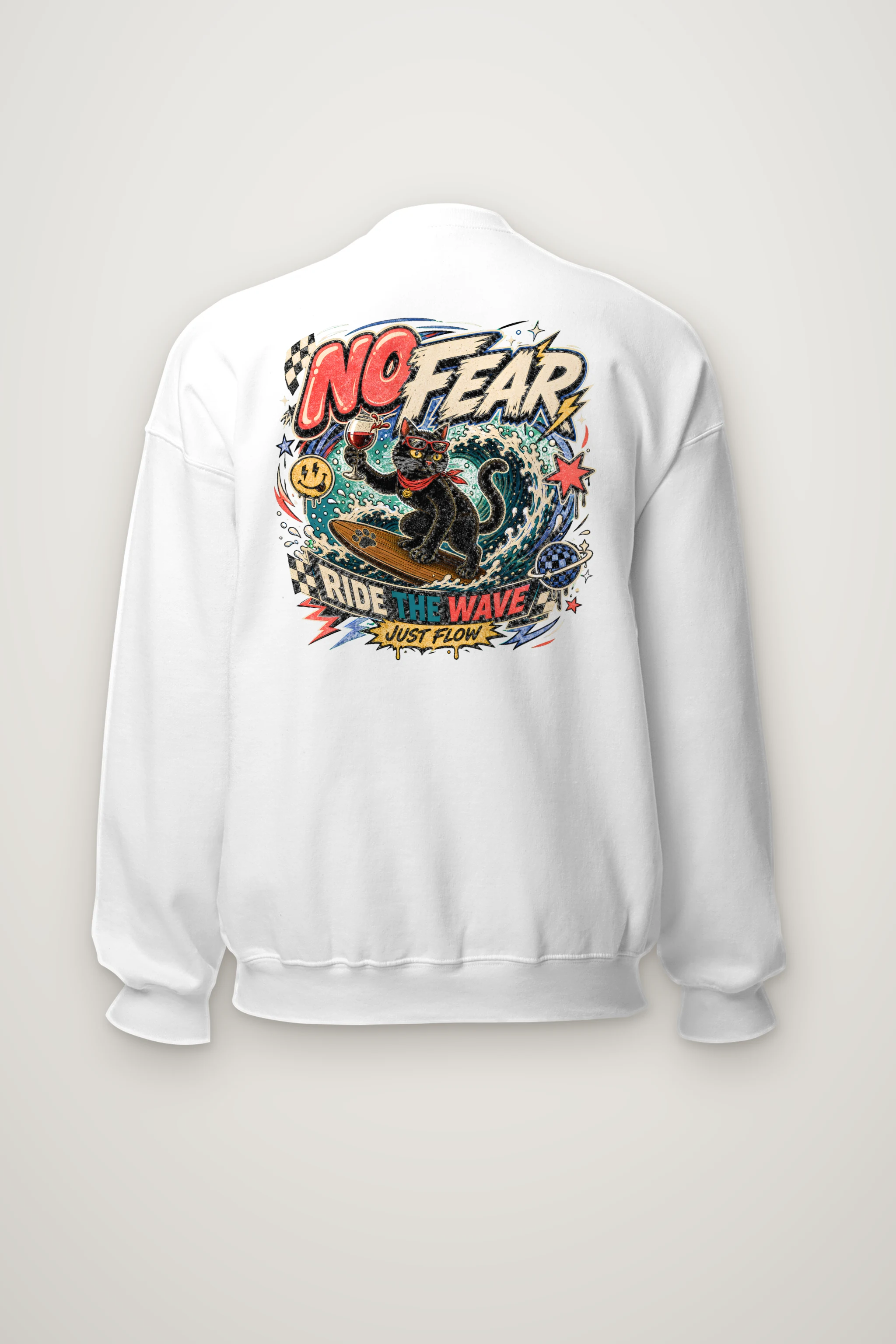 "Just Flow" Heavy Blend Unisex Crewneck Sweatshirt