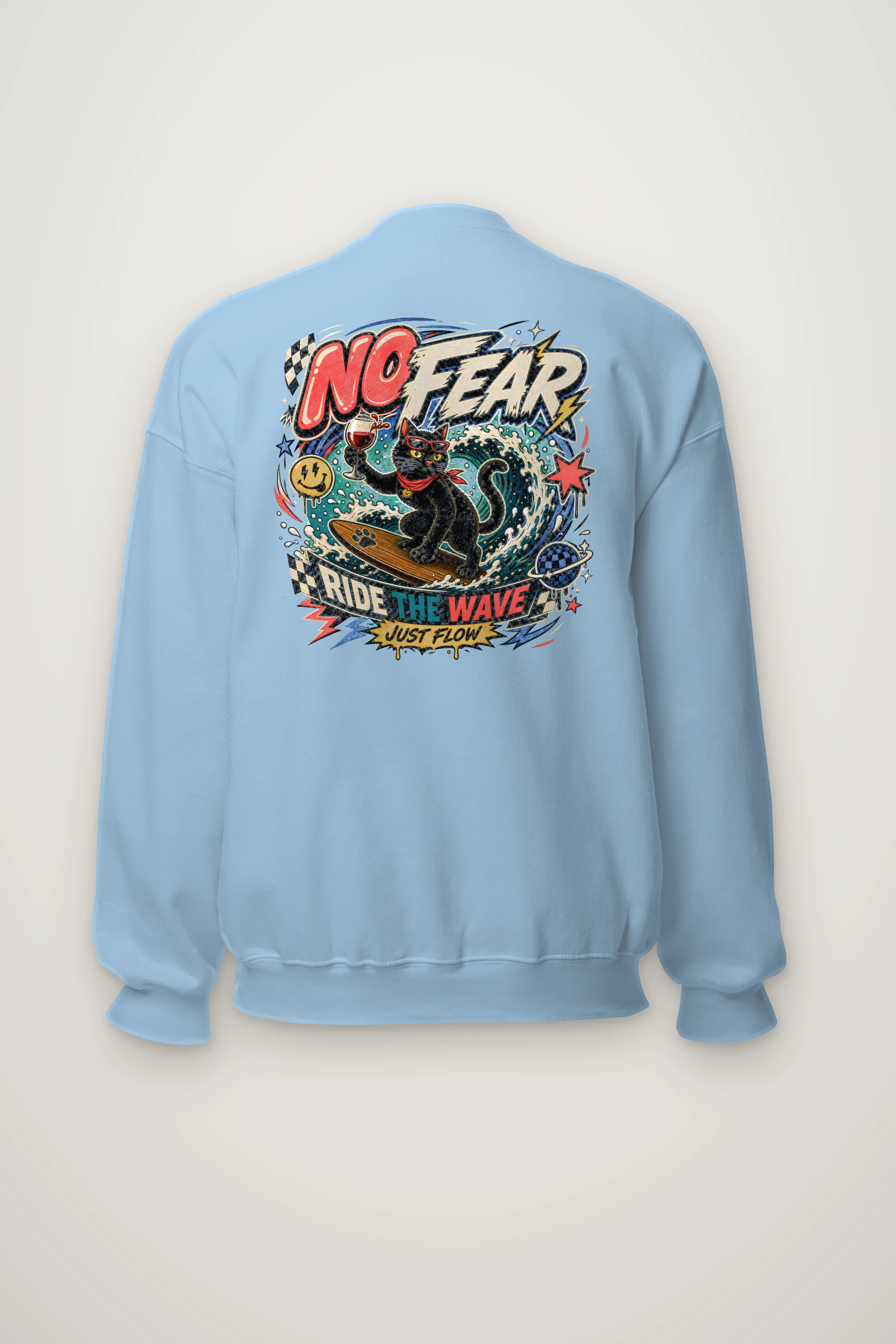 "Just Flow" Heavy Blend Unisex Crewneck Sweatshirt