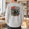 "Just Flow" Unisex Longsleeve T-shirt | Gildan 2400