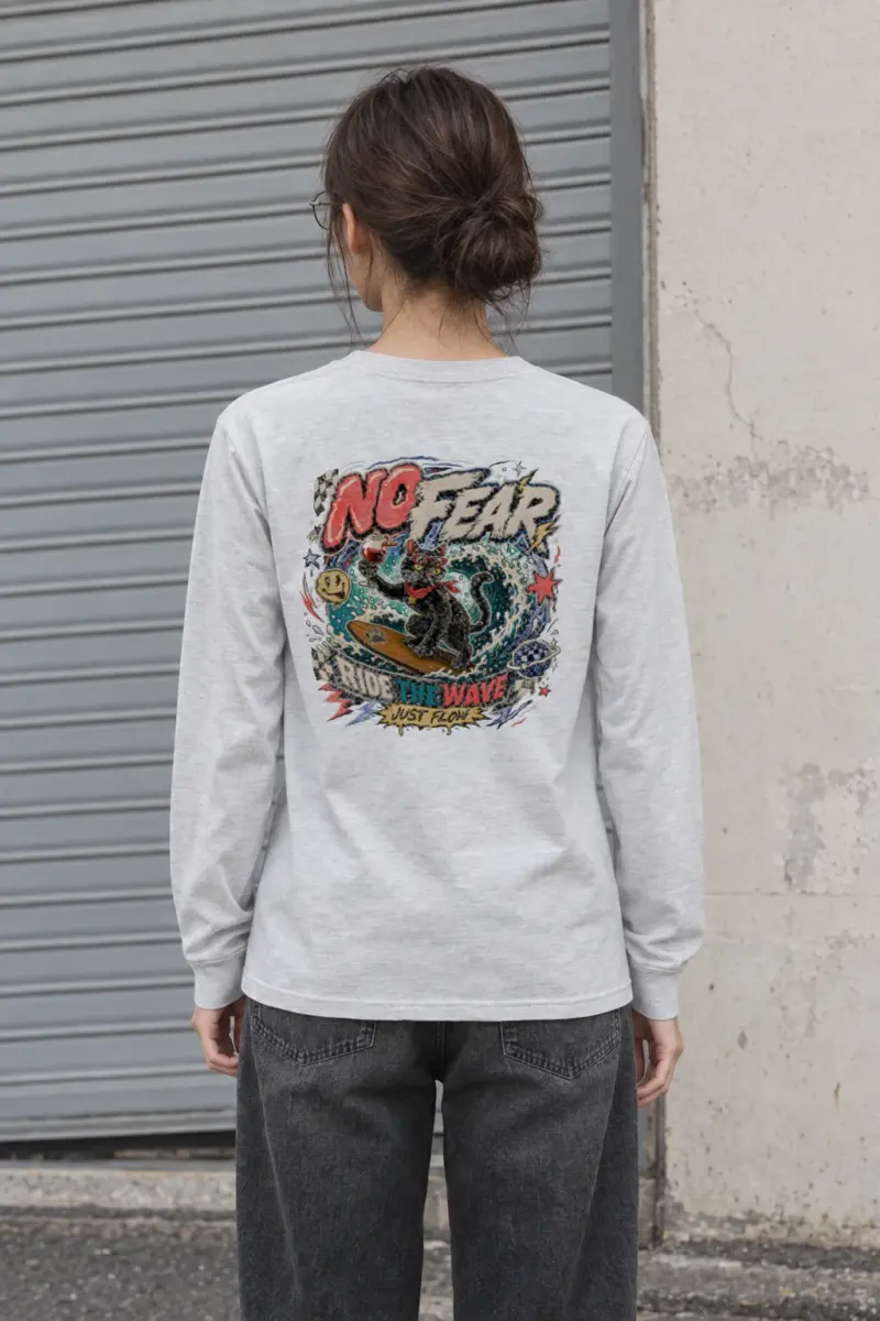 "Just Flow" Unisex Longsleeve T-shirt