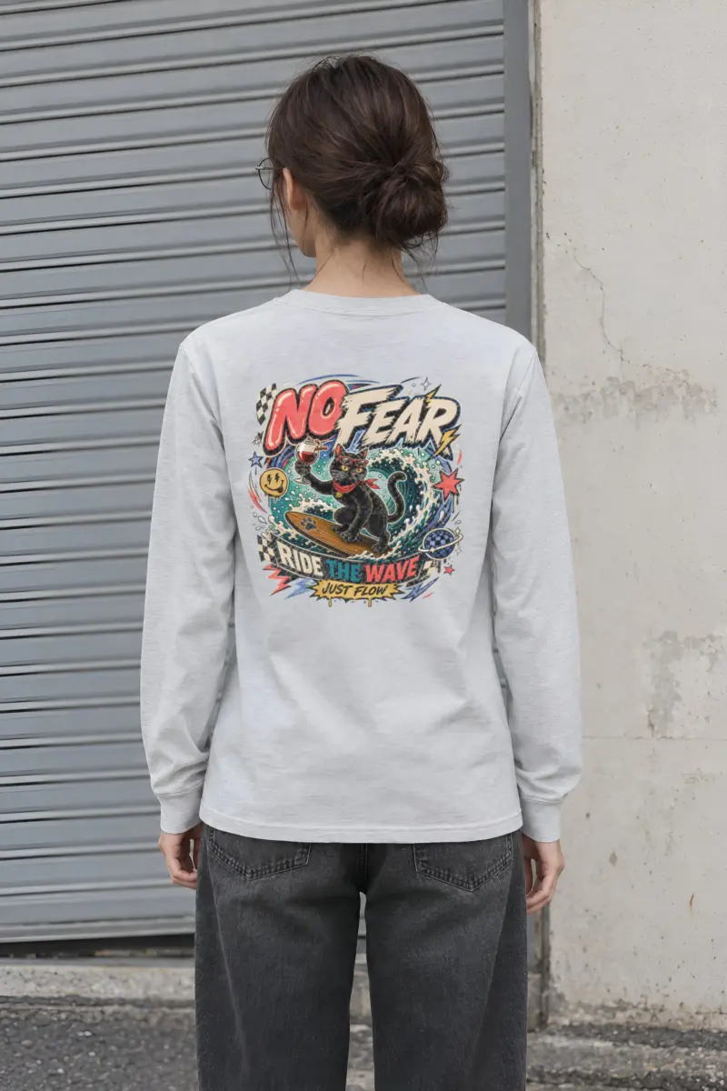 "Just Flow" Unisex Longsleeve T-shirt
