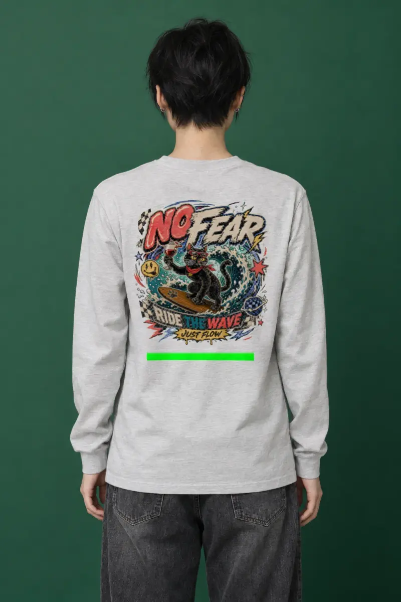 "Just Flow" Unisex Longsleeve T-shirt | Gildan 2400