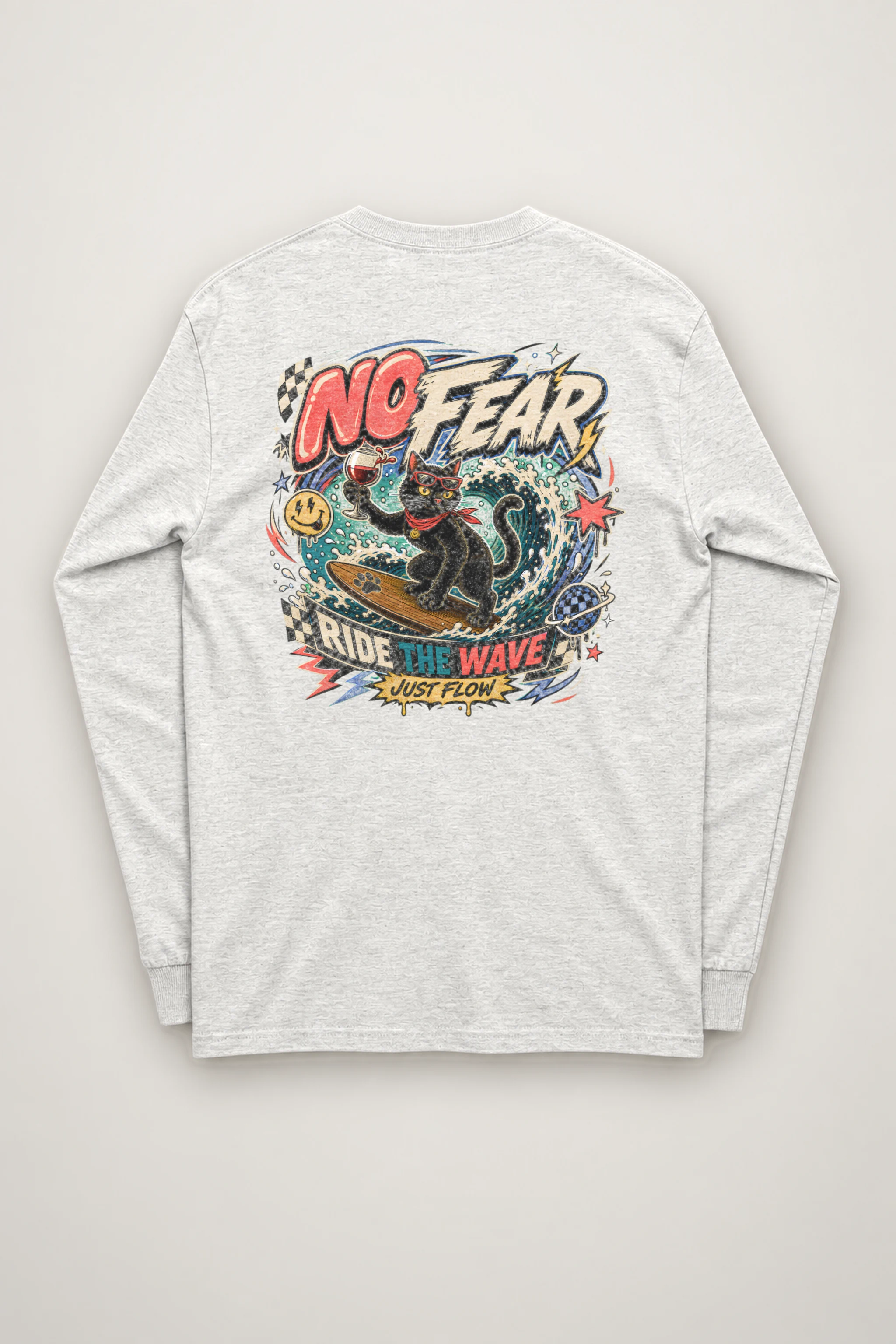 "Just Flow" Unisex Longsleeve T-shirt