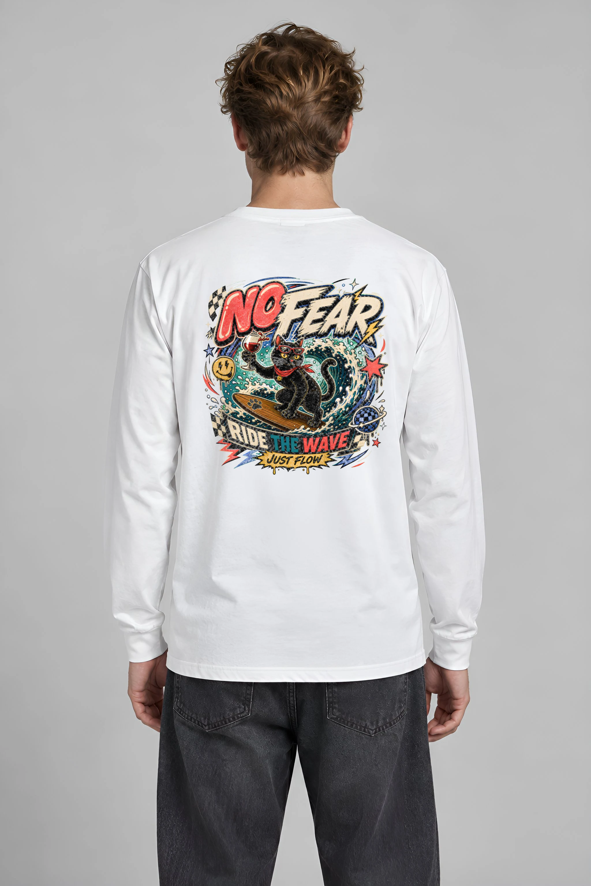 "Just Flow" Unisex Longsleeve T-shirt