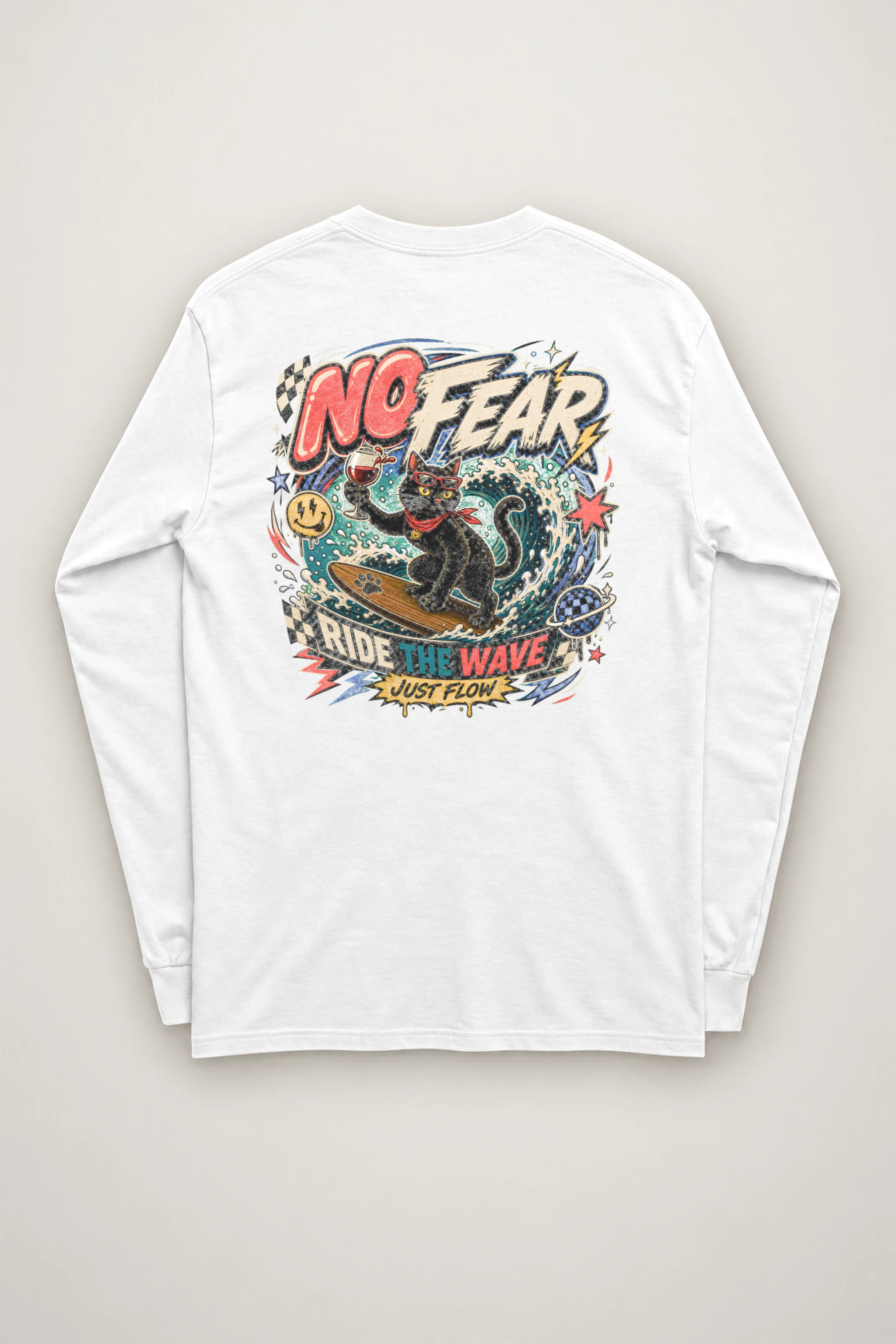 "Just Flow" Unisex Longsleeve T-shirt