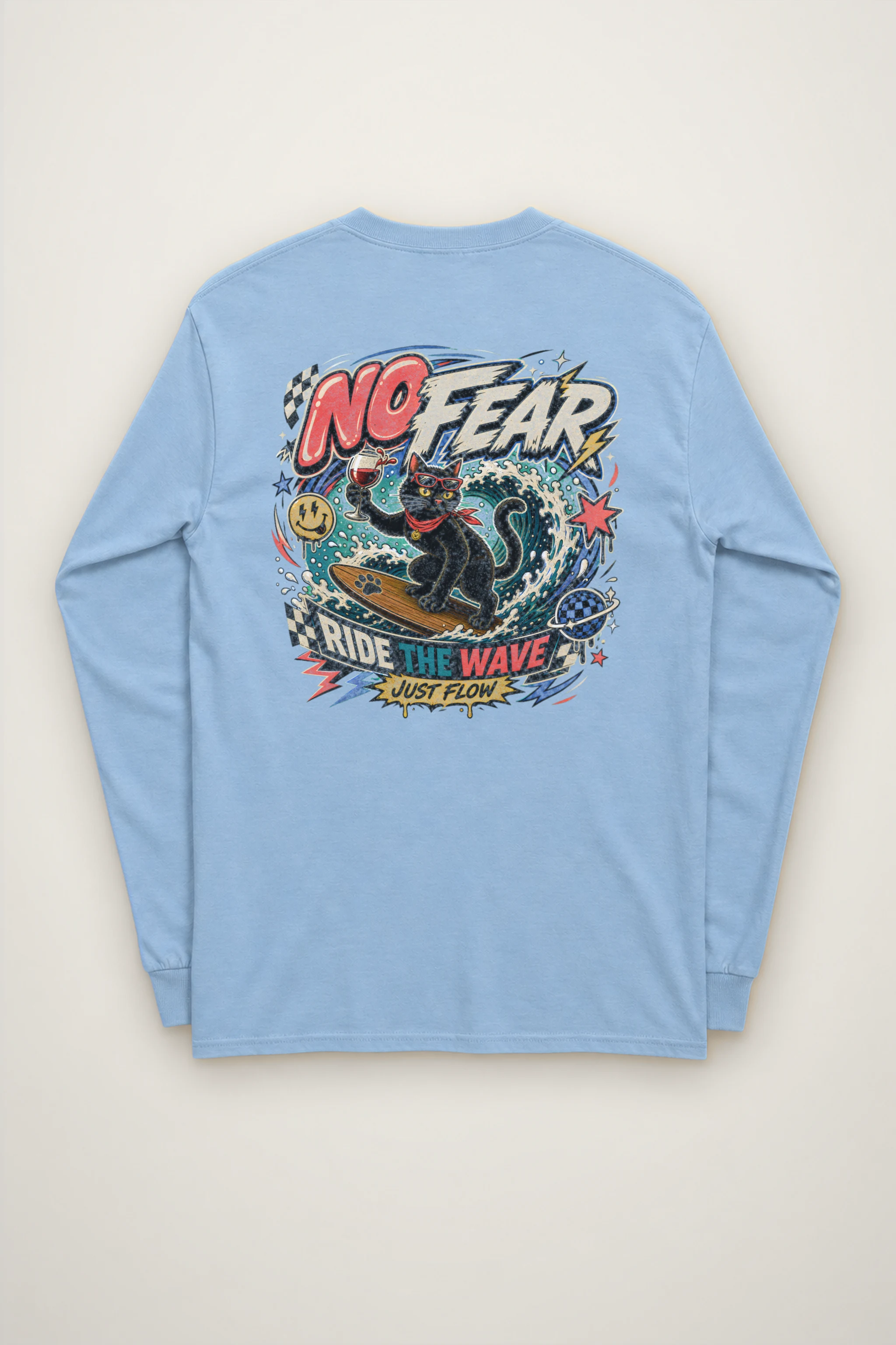 "Just Flow" Unisex Longsleeve T-shirt