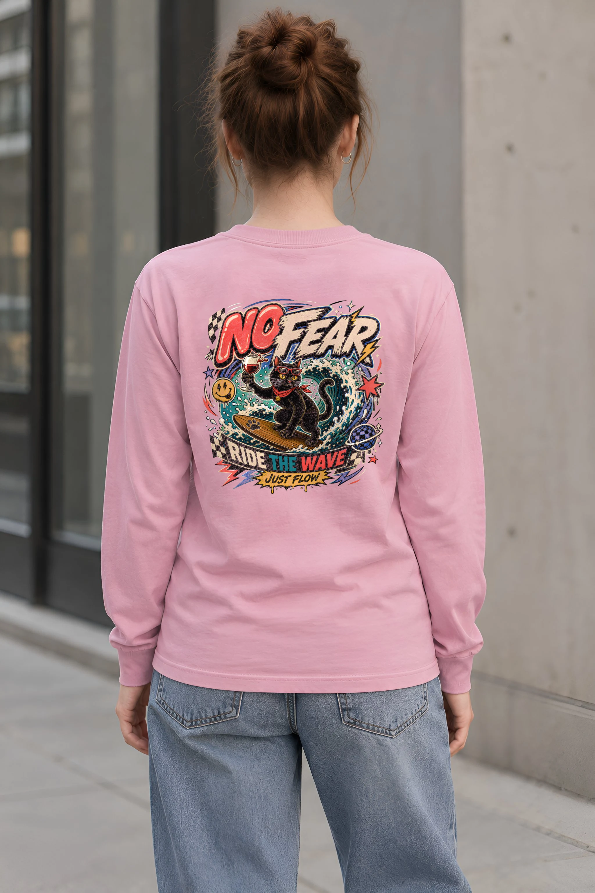"Just Flow" Unisex Longsleeve T-shirt